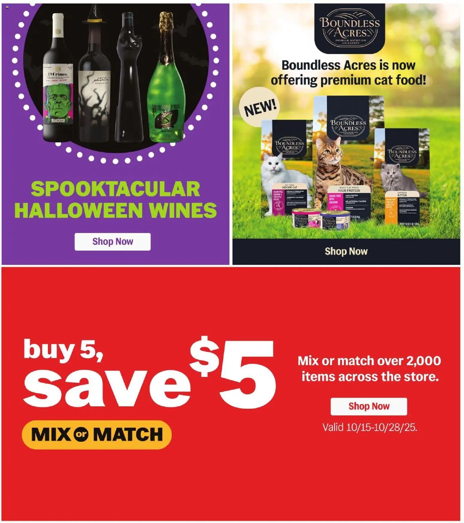 Meijer Weekly Ad - MI - valid from 22.10.2025 | Page: 45 | Products: Cat Food Meijer Weekly Ad - MI - valid from 22.10.2025 | Page: 45 | Products: Cat Food