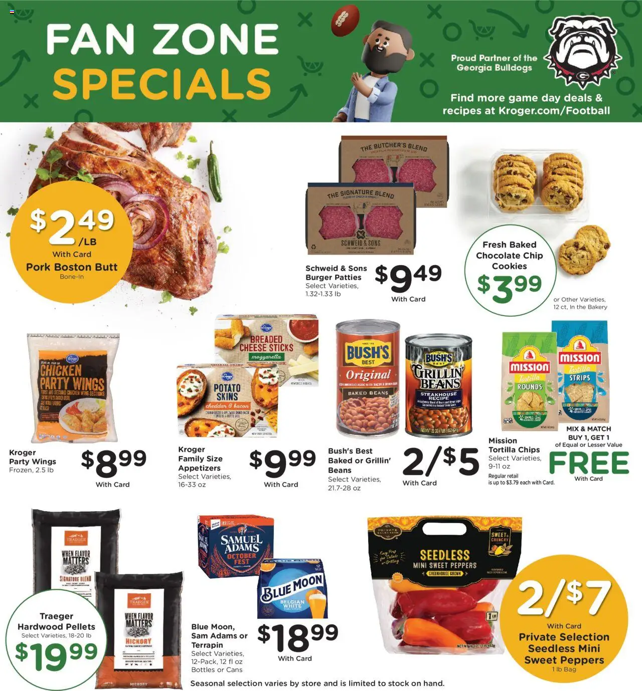Kroger Weekly Ad - valid from 22.10.2025 | Page: 11 | Products: Peppers, Cheese, Chocolate, Chocolate Chip Kroger Weekly Ad - valid from 22.10.2025 | Page: 11 | Products: Peppers, Cheese, Chocolate, Chocolate Chip