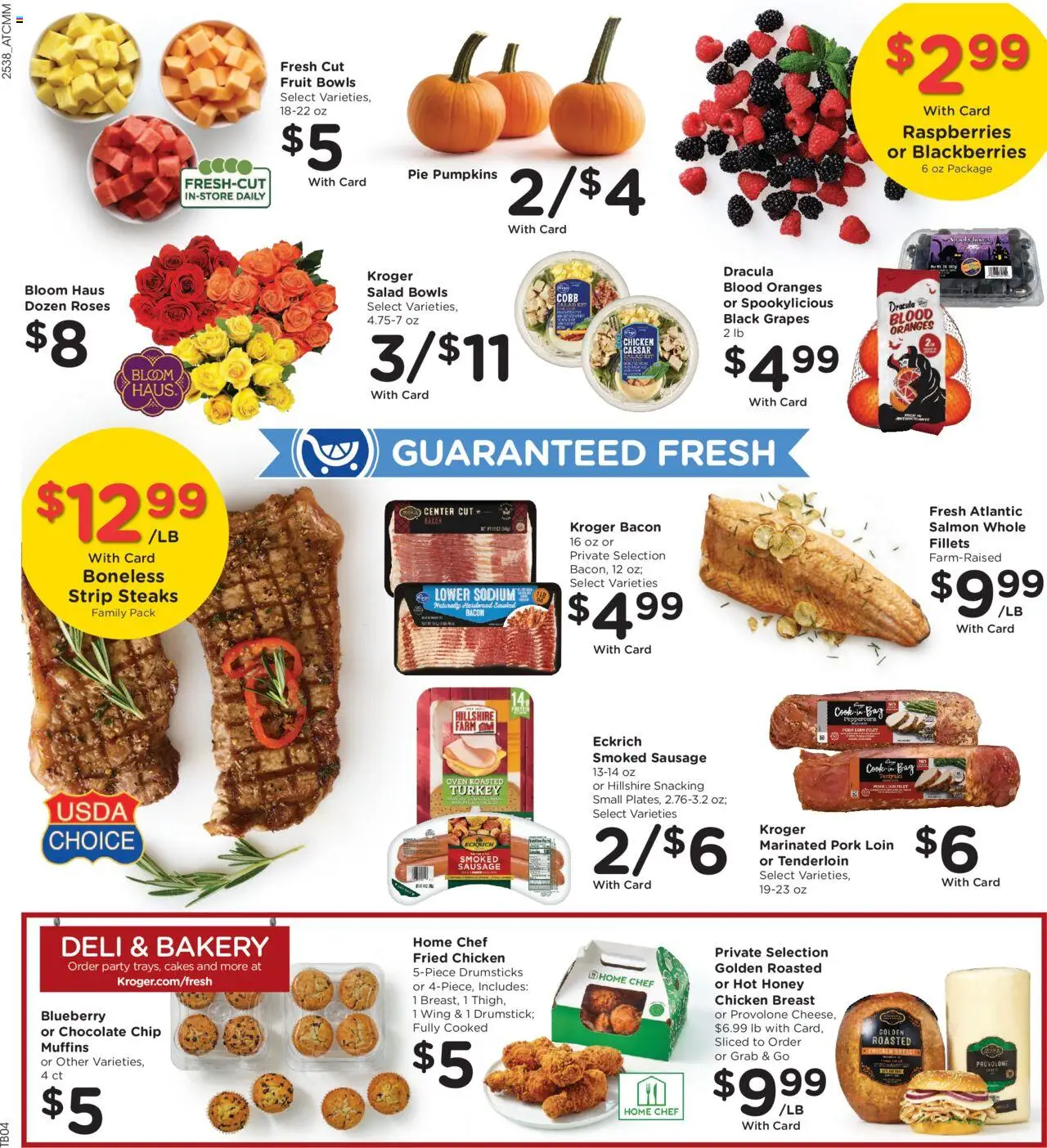 Kroger Weekly Ad - valid from 22.10.2025 | Page: 12 | Products: Oranges, Sausage, Grapes, Chocolate Chip Kroger Weekly Ad - valid from 22.10.2025 | Page: 12 | Products: Oranges, Sausage, Grapes, Chocolate Chip