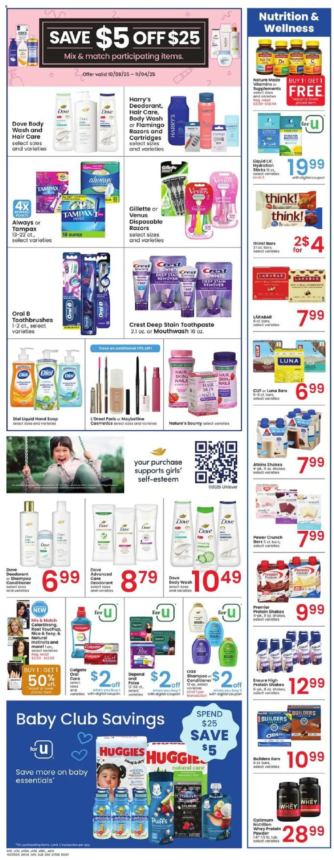 Albertsons Weekly Ad - valid from 22.10.2025 | Page: 6 | Products: Fragrance, Deodorant, Toothpaste, Mouthwash Albertsons Weekly Ad - valid from 22.10.2025 | Page: 6 | Products: Fragrance, Deodorant, Toothpaste, Mouthwash