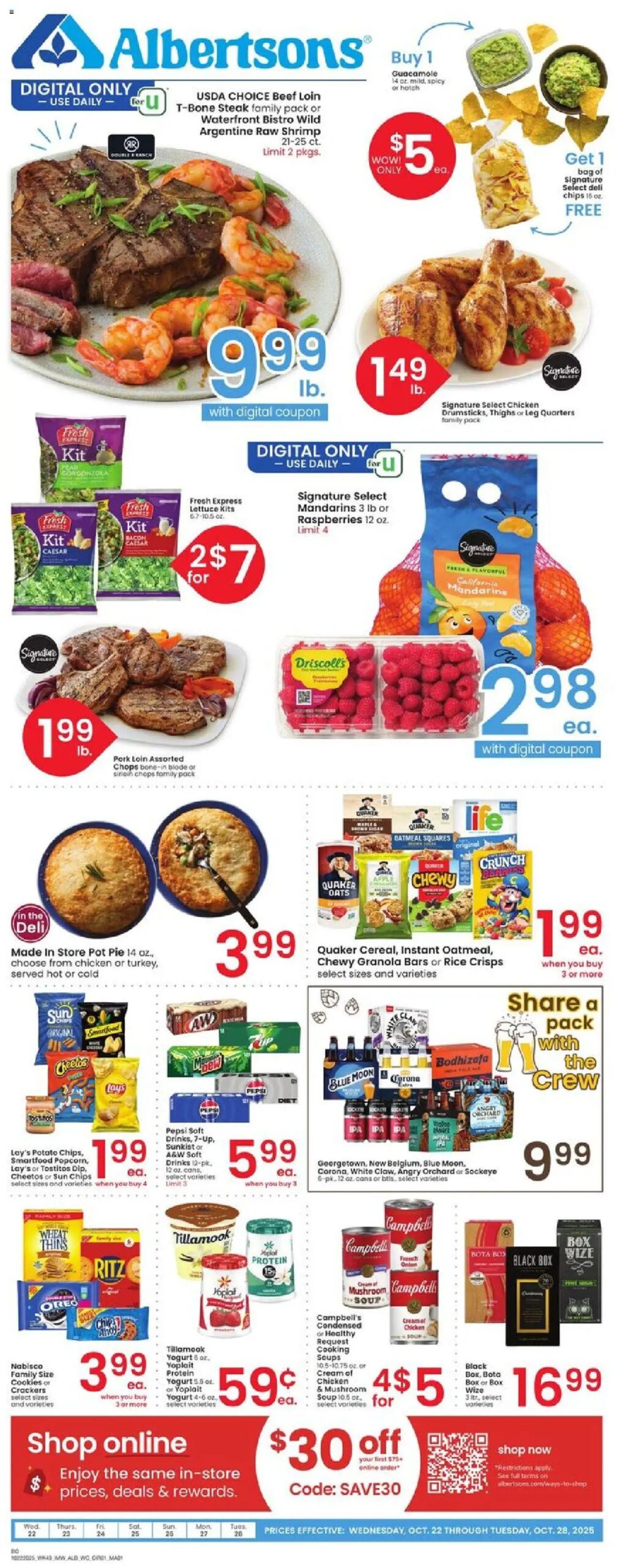 Albertsons Weekly Ad (10/22 - 10/28 2025) - Flyer 2 Albertsons Weekly Ad (10/22 – 10/28 2025) – Flyer