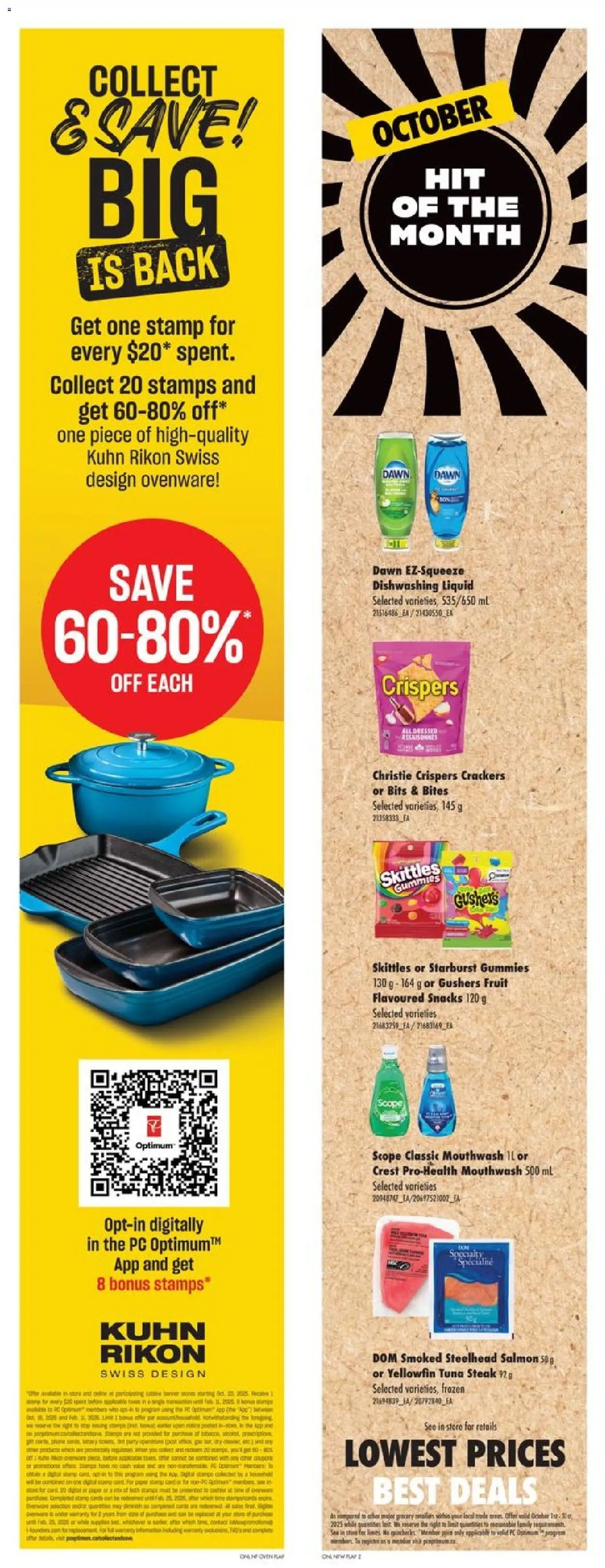 No Frills flyer valid from 23.10.2025 | Page: 2 | Products: PC, Soap, Mouthwash No Frills flyer valid from 23.10.2025 | Page: 2 | Products: PC, Soap, Mouthwash
