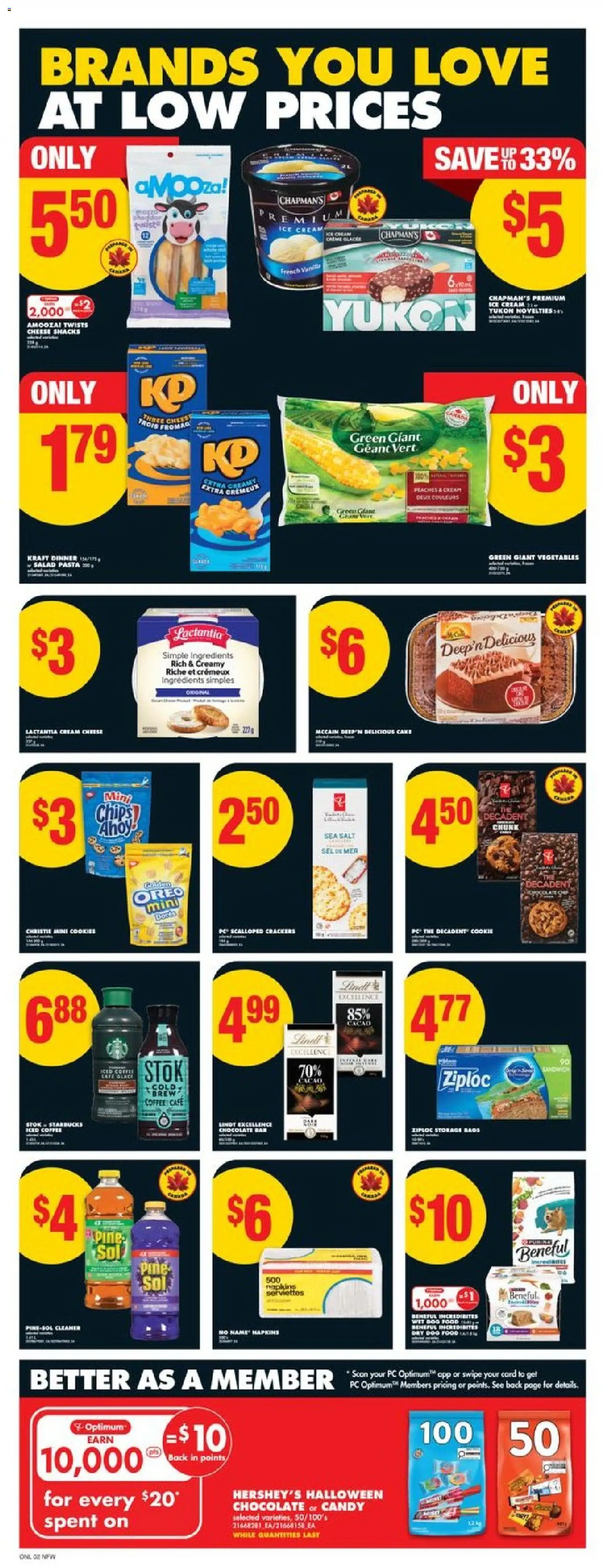 No Frills flyer valid from 23.10.2025 | Page: 7 | Products: Pasta, Salad, PC, Cheese No Frills flyer valid from 23.10.2025 | Page: 7 | Products: Pasta, Salad, PC, Cheese