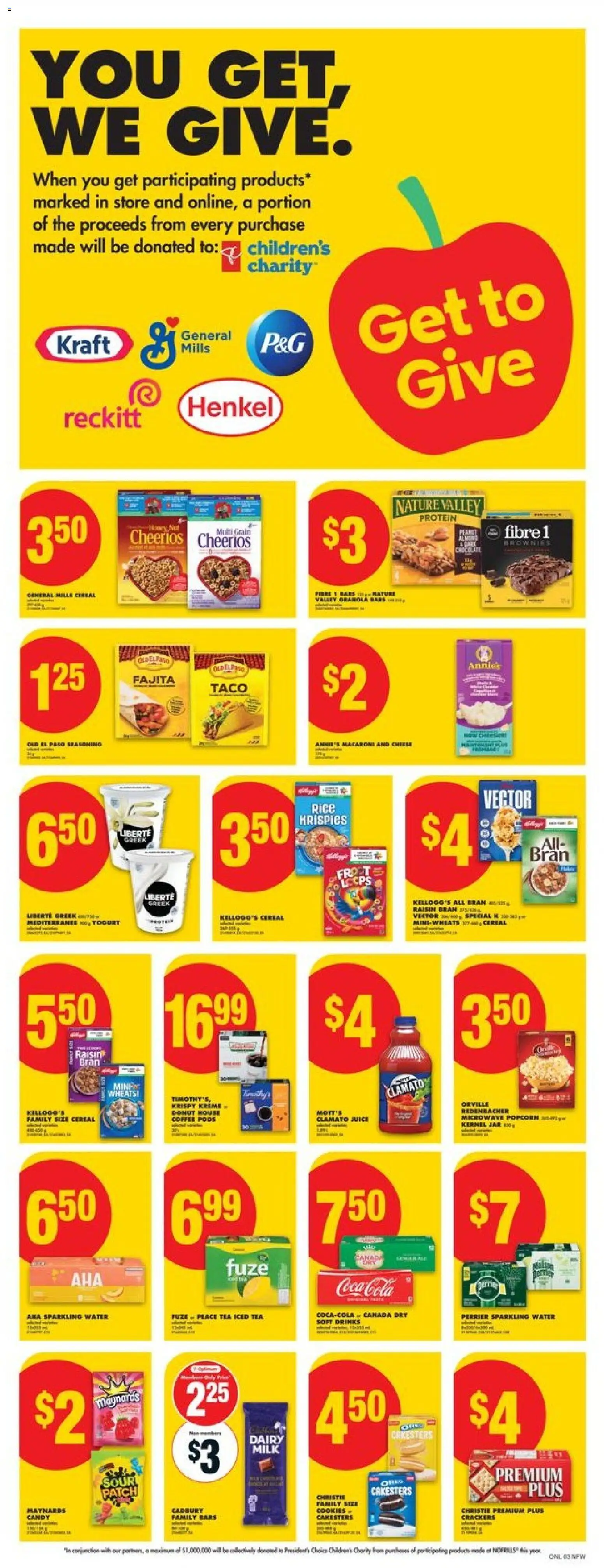 No Frills flyer valid from 23.10.2025 | Page: 8 | Products: Rice, Milk, Cheese, Yogurt No Frills flyer valid from 23.10.2025 | Page: 8 | Products: Rice, Milk, Cheese, Yogurt