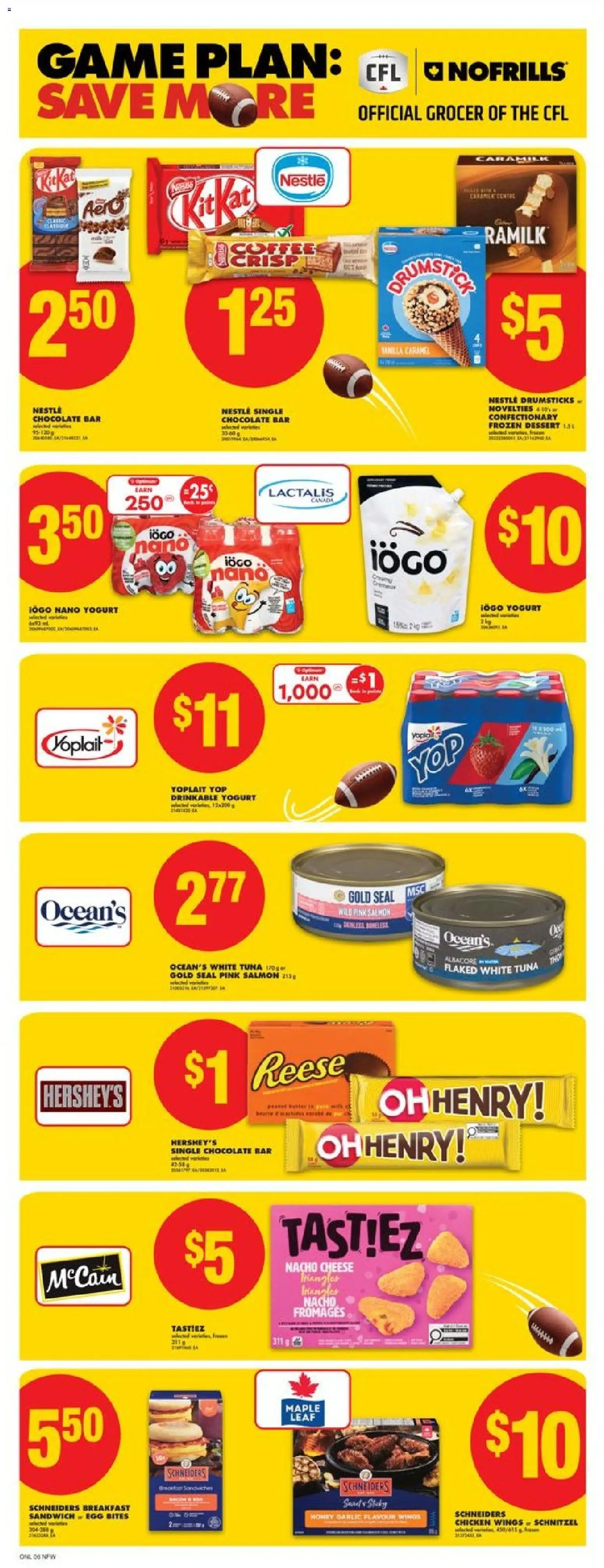 No Frills flyer valid from 23.10.2025 | Page: 11 | Products: Chicken wings, Game, Chocolate, Chicken No Frills flyer valid from 23.10.2025 | Page: 11 | Products: Chicken wings, Game, Chocolate, Chicken