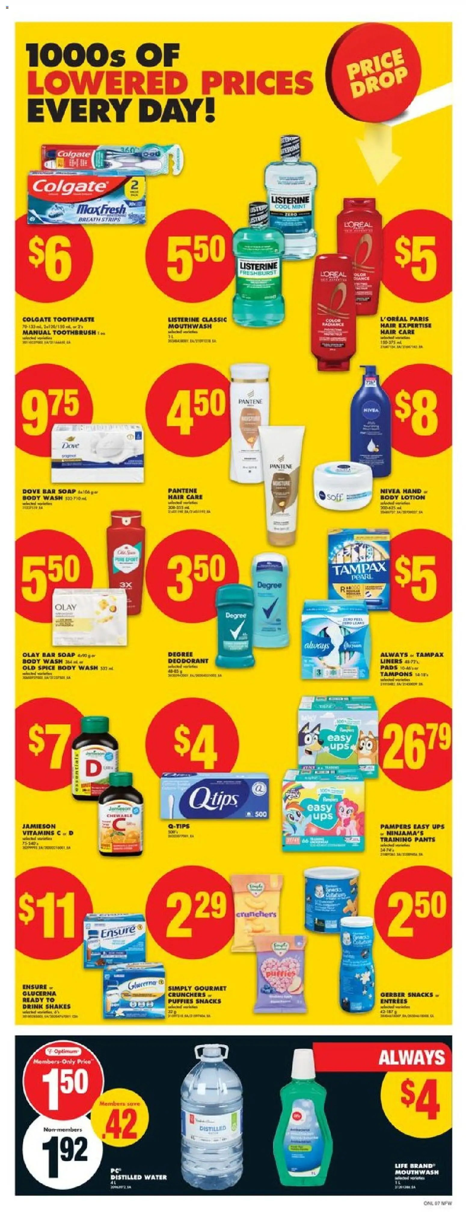No Frills flyer valid from 23.10.2025 | Page: 12 | Products: Body lotion, Soap, Toothpaste, Pants No Frills flyer valid from 23.10.2025 | Page: 12 | Products: Body lotion, Soap, Toothpaste, Pants