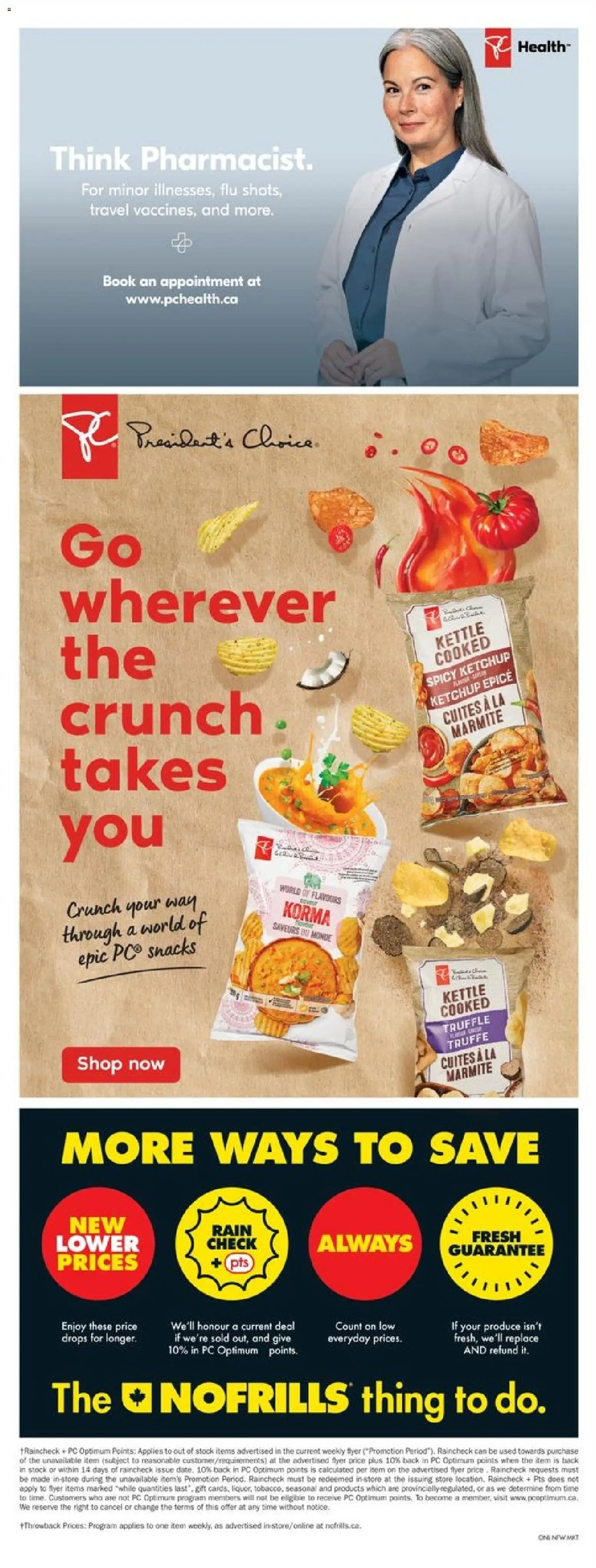 No Frills flyer valid from 23.10.2025 | Page: 16 | Products: Chips, Ketchup, PC, Kettle No Frills flyer valid from 23.10.2025 | Page: 16 | Products: Chips, Ketchup, PC, Kettle