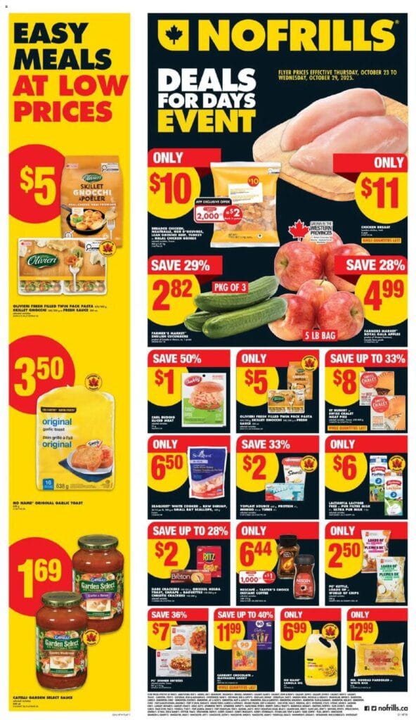 No Frills flyer - AB from Oct 23, 2025 > weekly specials & deals 4 No Frills flyer – AB from Oct 23, 2025 > weekly specials & deals