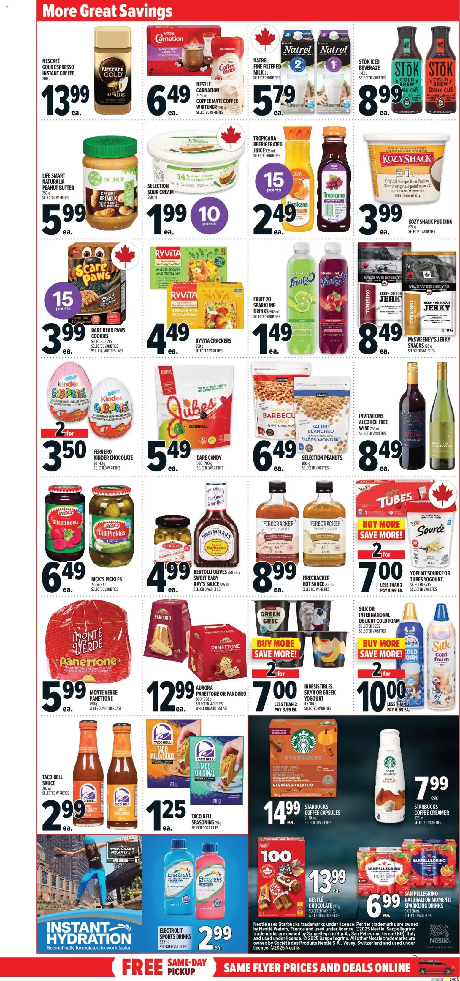 Metro flyer valid from 23.10.2025 | Page: 10 | Products: Sour cream, Milk, Juice, Wine Metro flyer valid from 23.10.2025 | Page: 10 | Products: Sour cream, Milk, Juice, Wine