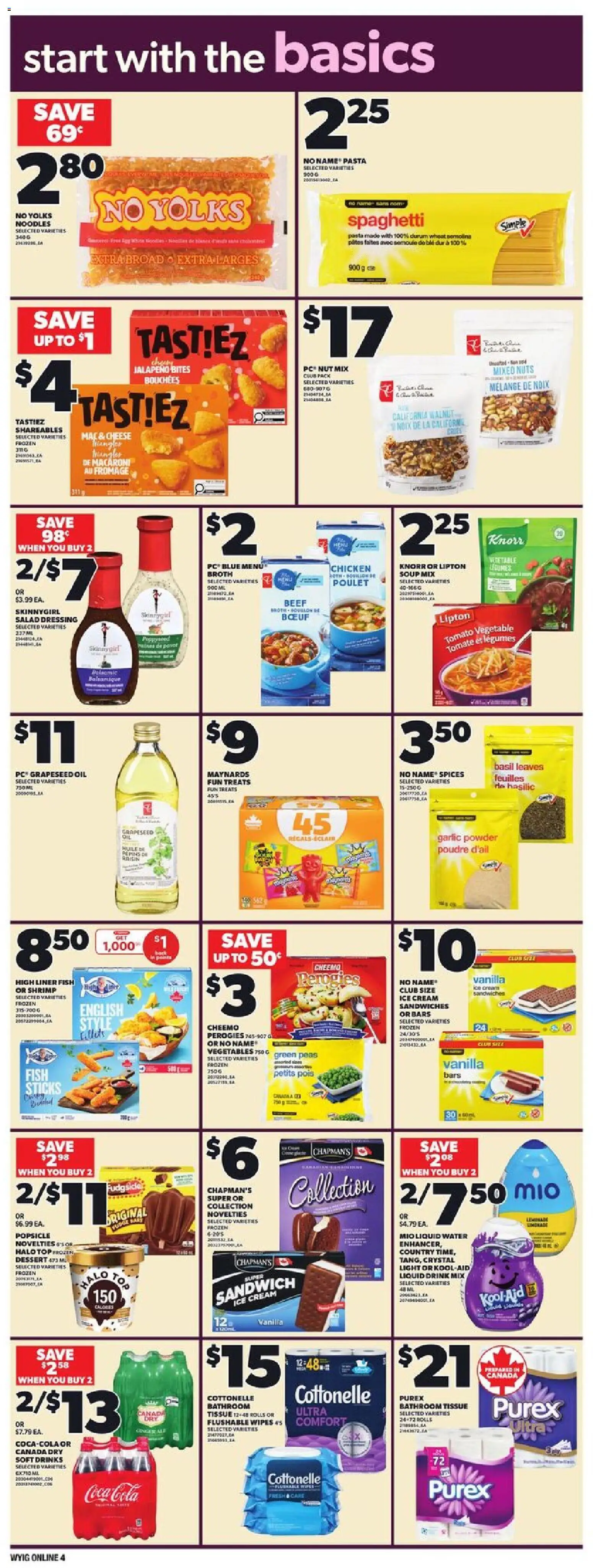 Loblaws flyer valid from 23.10.2025 | Page: 11 | Products: Fish, Beef, Pasta, PC Loblaws flyer valid from 23.10.2025 | Page: 11 | Products: Fish, Beef, Pasta, PC