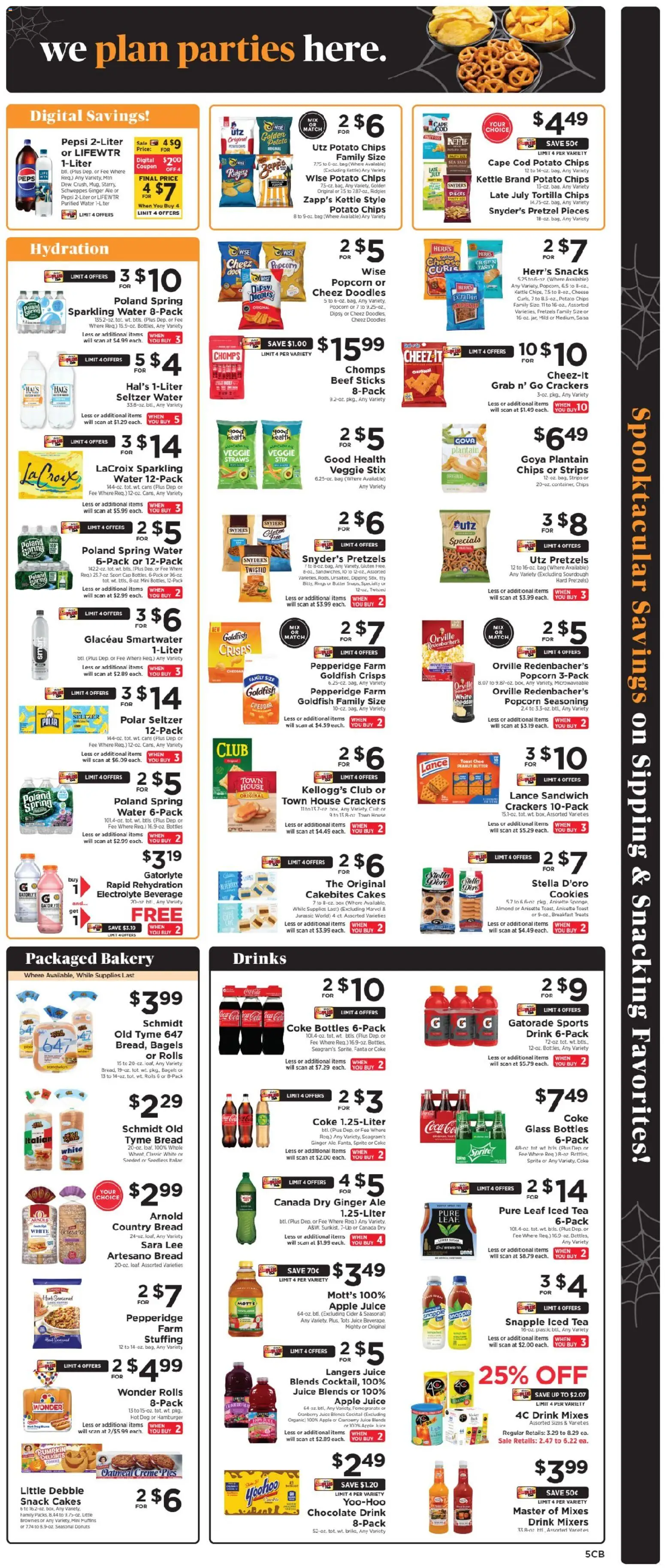 ShopRite Grand Opening - valid from 23.10.2025 | Page: 7 | Products: Bakery, Cider, Chocolate, Cap ShopRite Grand Opening - valid from 23.10.2025 | Page: 7 | Products: Bakery, Cider, Chocolate, Cap