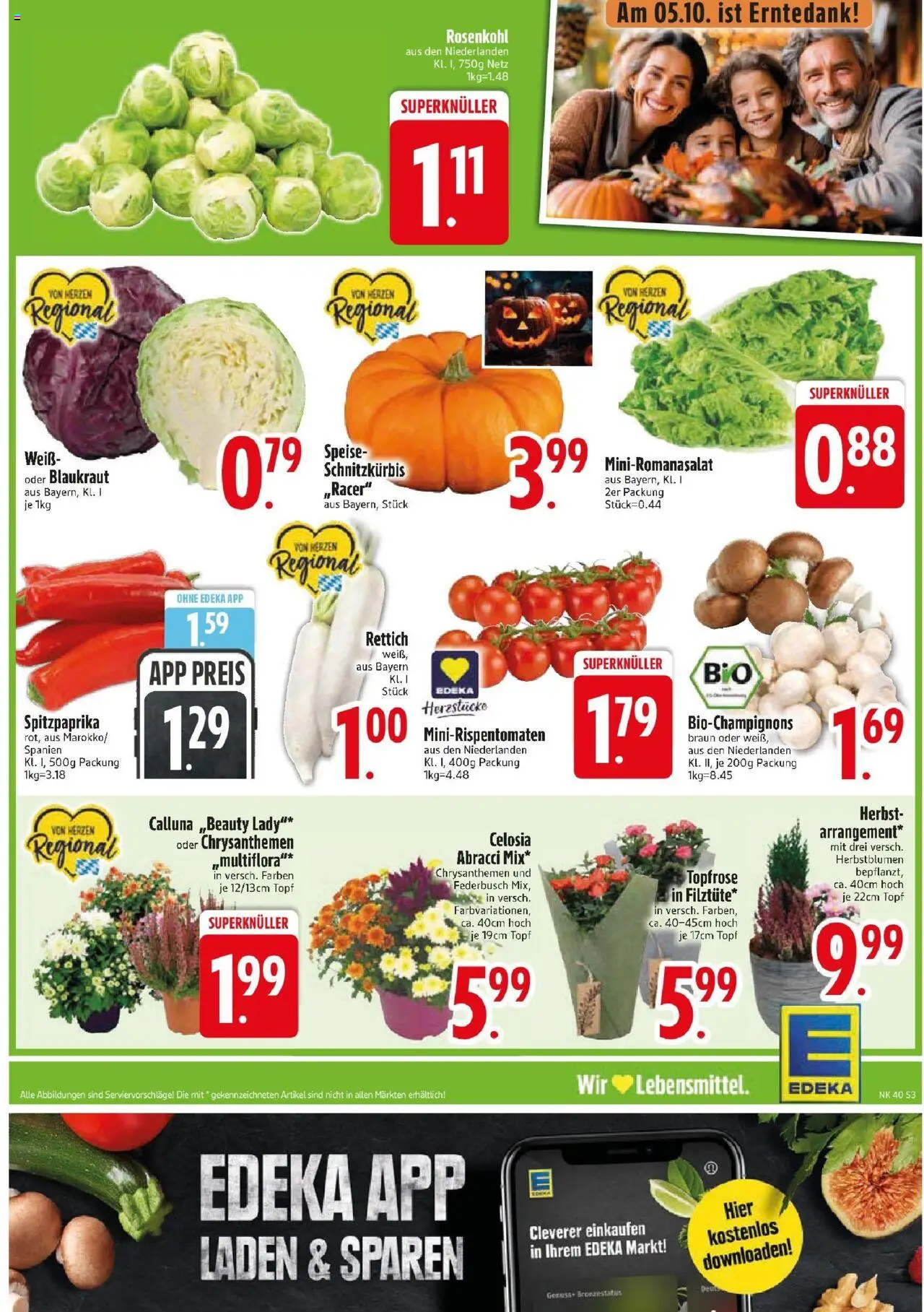 Edeka prospekt Haar – gültig ab 29.09.2025 | Seite: 3 Edeka prospekt Haar – gültig ab 29.09.2025 | Seite: 3