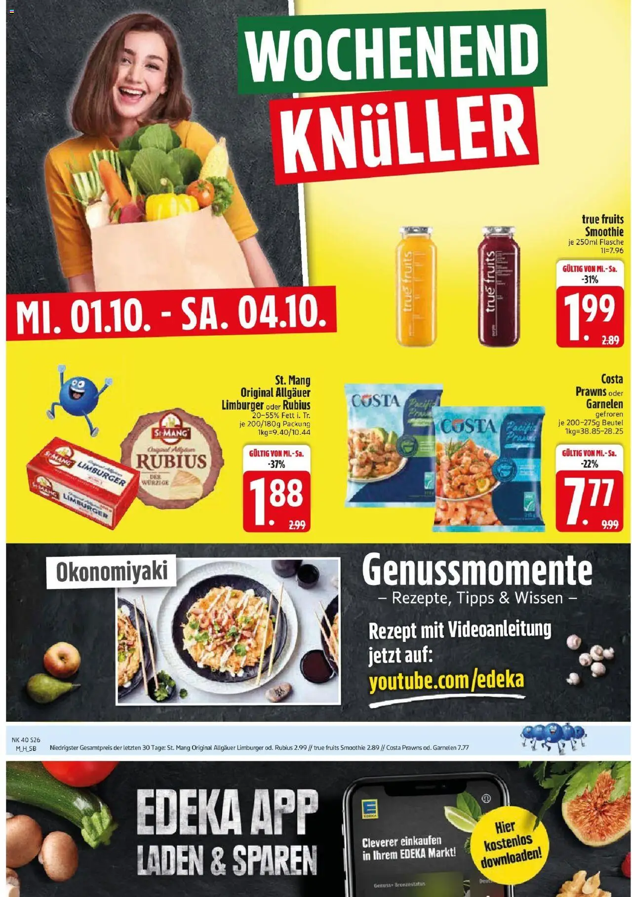 Edeka prospekt Haar – gültig ab 29.09.2025 | Seite: 26 | Produkte: Garnelen Edeka prospekt Haar – gültig ab 29.09.2025 | Seite: 26 | Produkte: Garnelen