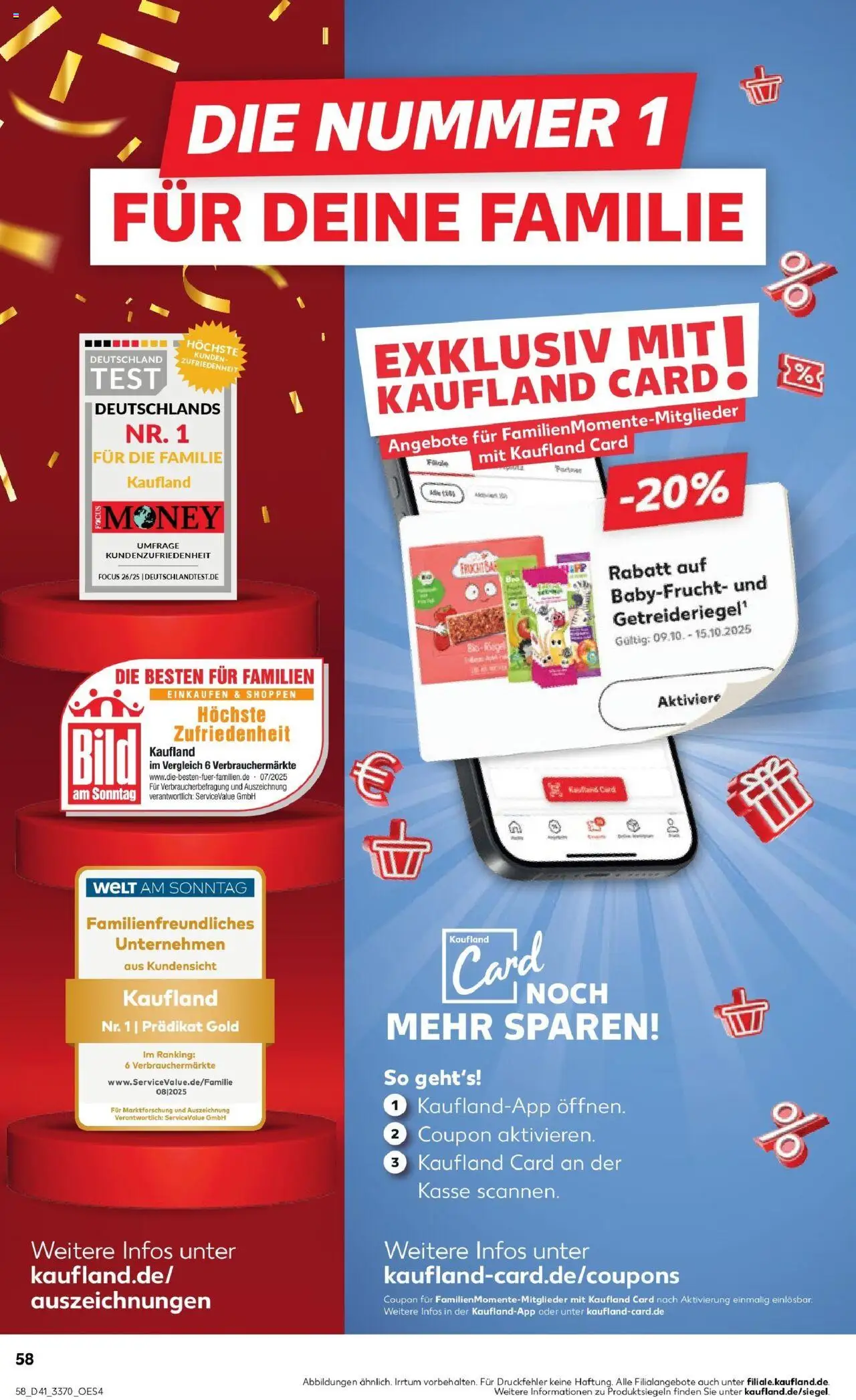 Kaufland prospekt Oranienburg	 – gültig ab 13.10.2025 | Seite: 58 Kaufland prospekt Oranienburg	 – gültig ab 13.10.2025 | Seite: 58