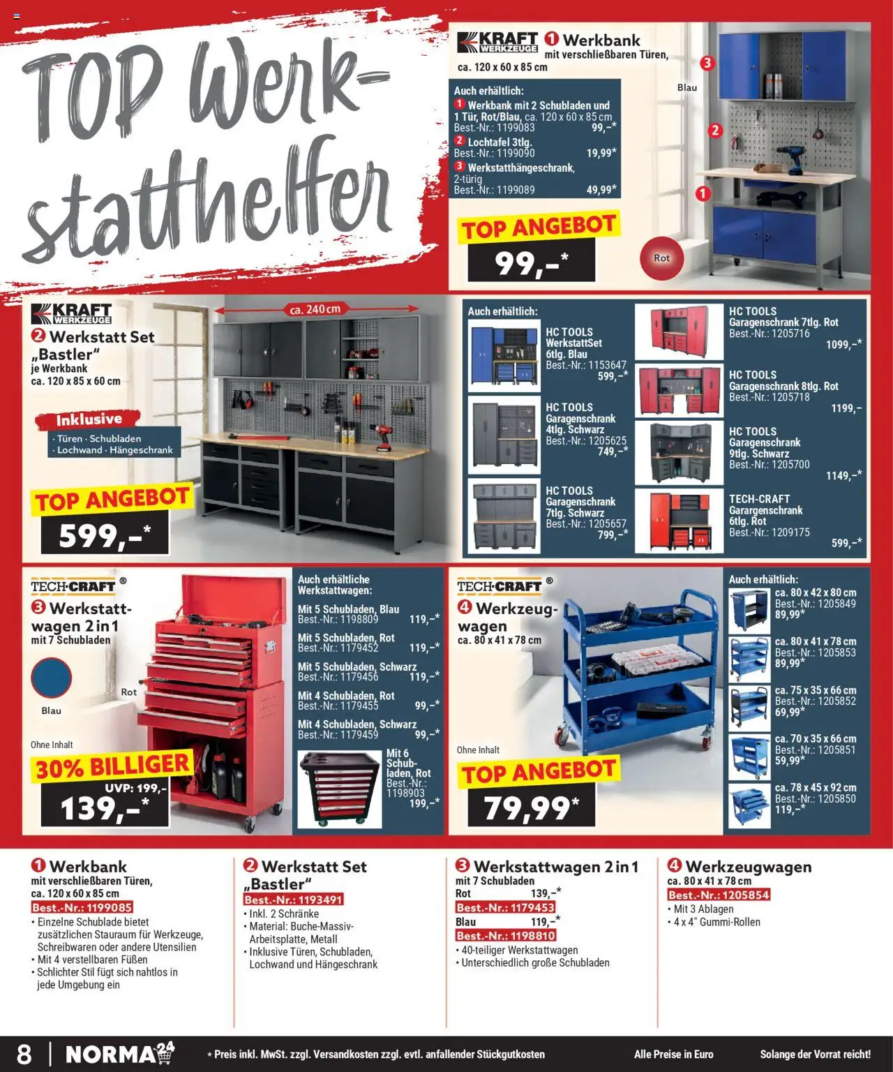 Norma Bestellmagazin Oktober 2025 – gültig ab 01.10.2025 | Seite: 8 | Produkte: Top, Hängeschrank Norma Bestellmagazin Oktober 2025 – gültig ab 01.10.2025 | Seite: 8 | Produkte: Top, Hängeschrank