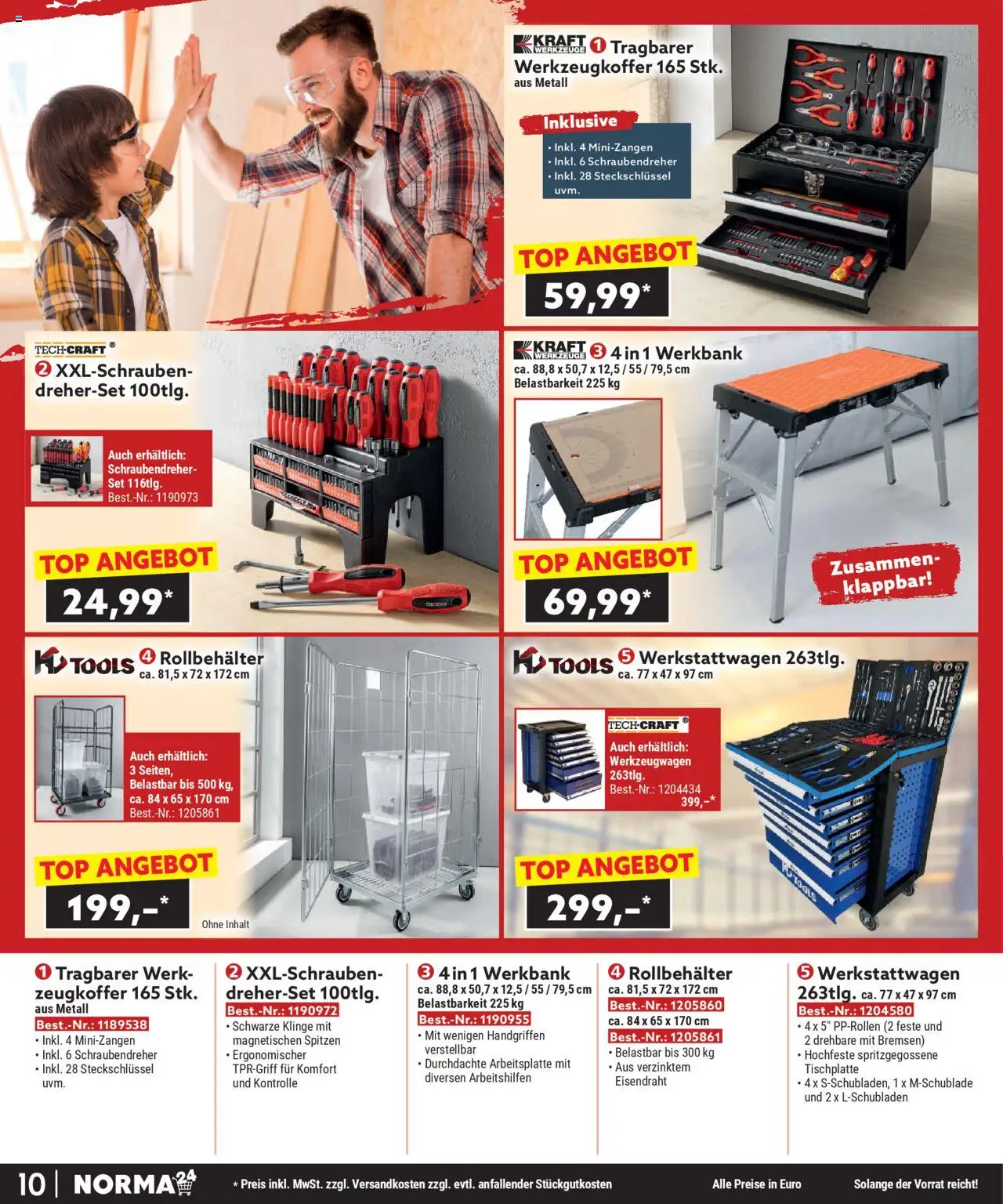 Norma Bestellmagazin Oktober 2025 – gültig ab 01.10.2025 | Seite: 10 | Produkte: Top Norma Bestellmagazin Oktober 2025 – gültig ab 01.10.2025 | Seite: 10 | Produkte: Top