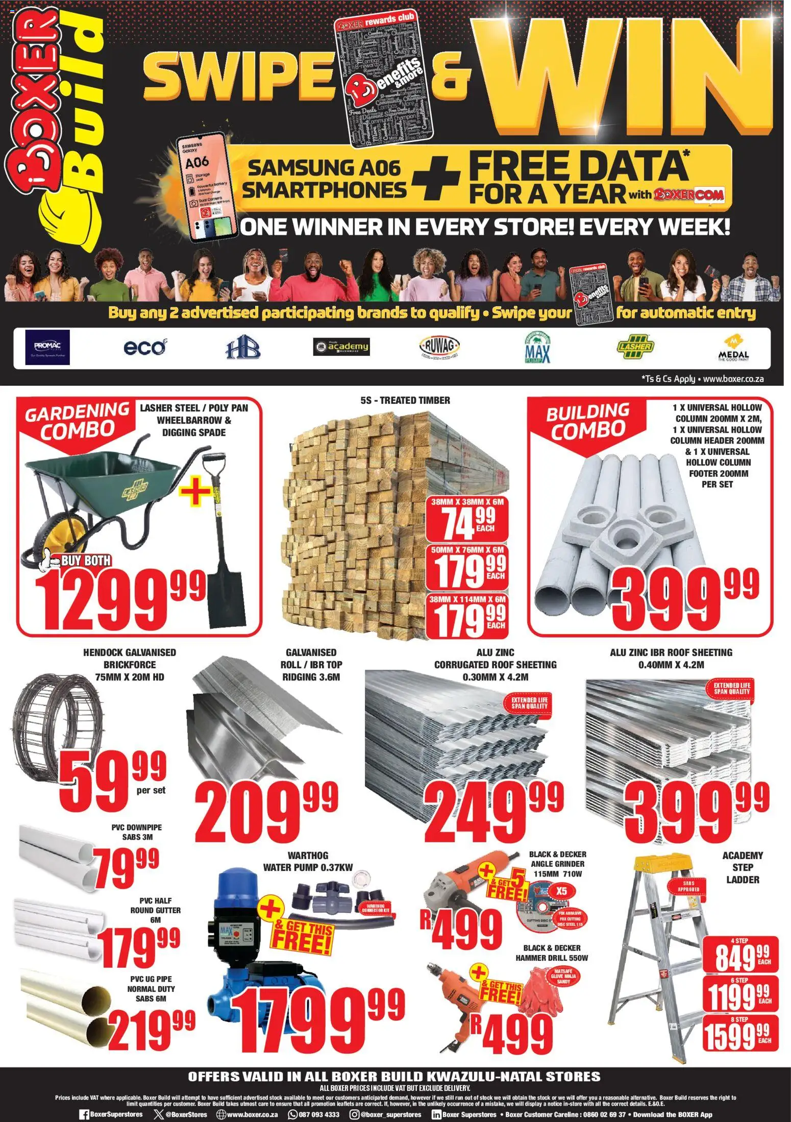 New Boxer catalogue – valid from 23.10.2025 | Page: 4 | Products: Grinder, Battery, Hammer, Spade New Boxer catalogue – valid from 23.10.2025 | Page: 4 | Products: Grinder, Battery, Hammer, Spade