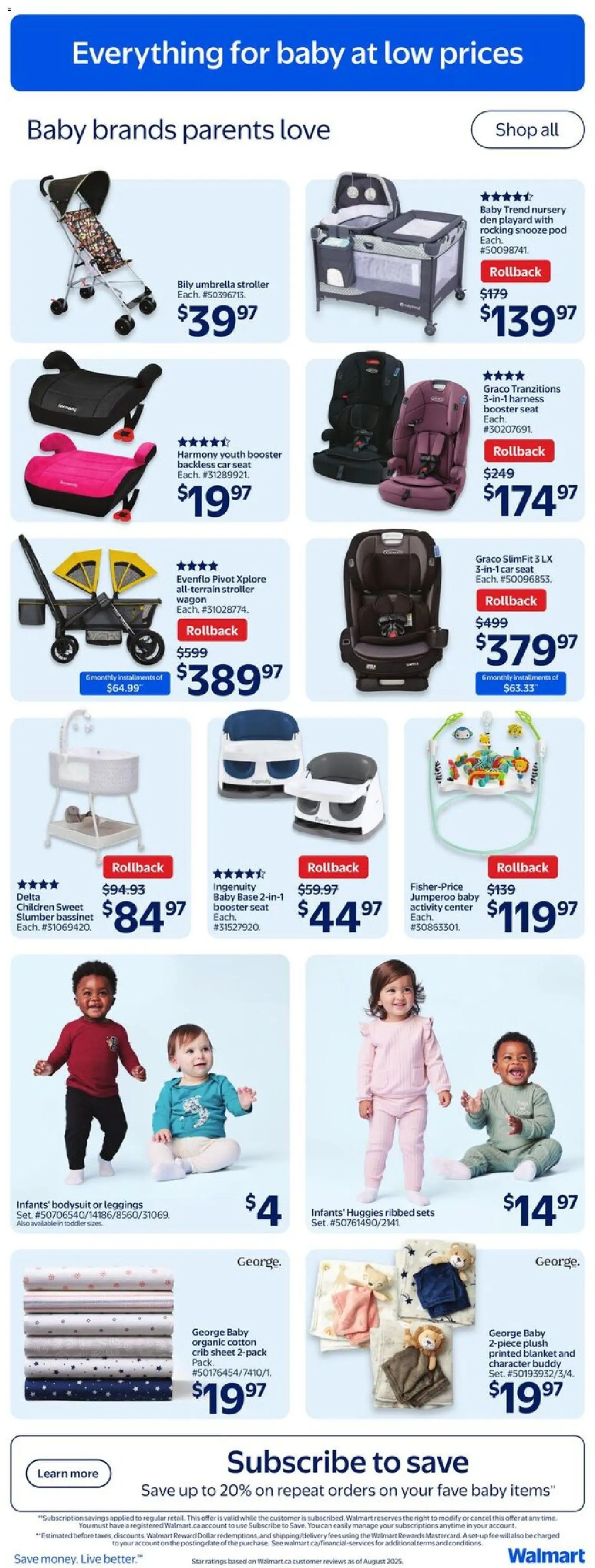 Walmart flyer valid from 23.10.2025 | Page: 12 | Products: Umbrella, Blanket, Leggings Walmart flyer valid from 23.10.2025 | Page: 12 | Products: Umbrella, Blanket, Leggings