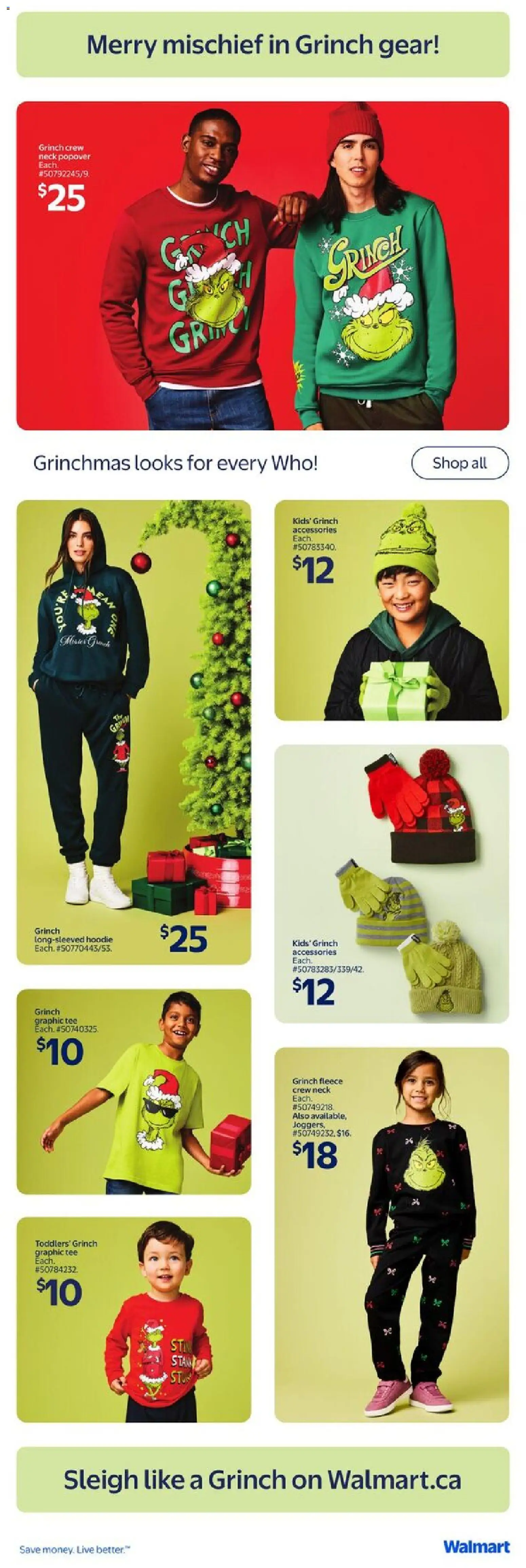 Walmart flyer valid from 23.10.2025 | Page: 18 | Products: Hoodie Walmart flyer valid from 23.10.2025 | Page: 18 | Products: Hoodie