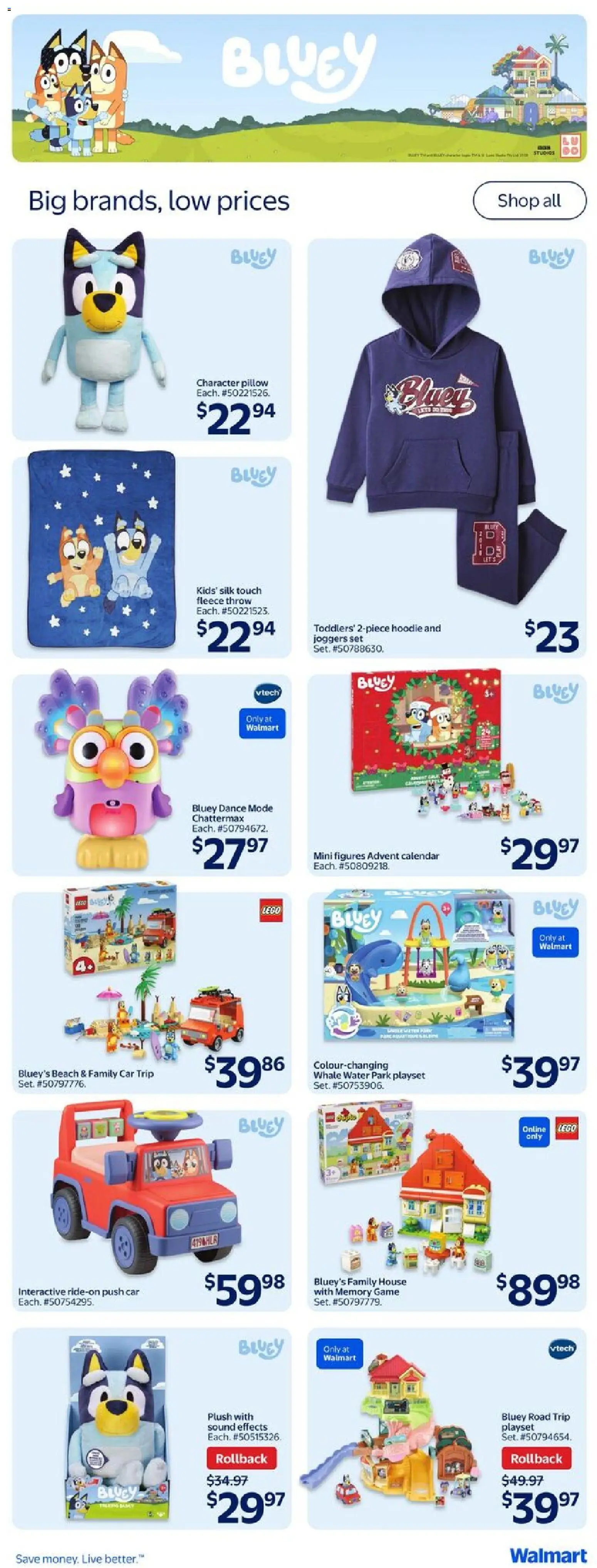 Walmart flyer valid from 23.10.2025 | Page: 19 | Products: Game, Pillow, Hoodie Walmart flyer valid from 23.10.2025 | Page: 19 | Products: Game, Pillow, Hoodie