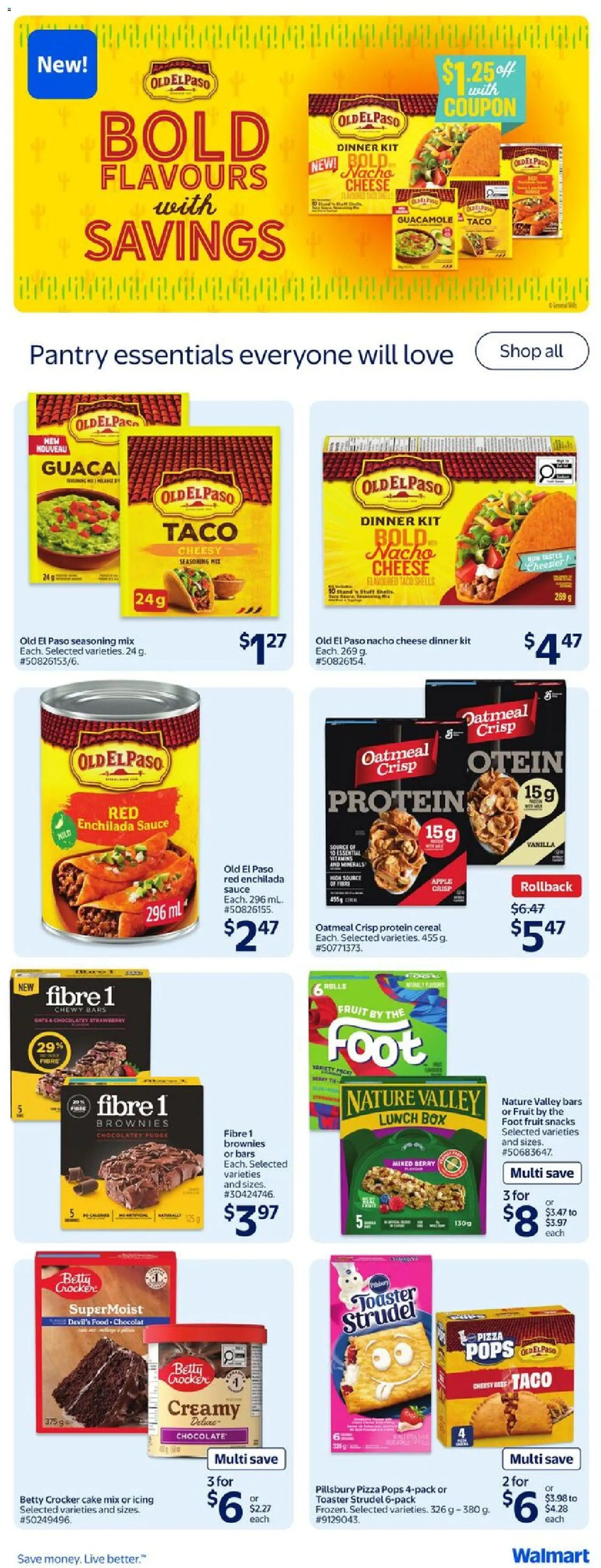 Walmart flyer valid from 23.10.2025 | Page: 21 | Products: Beef, Cheese, Chocolate, Pizza Walmart flyer valid from 23.10.2025 | Page: 21 | Products: Beef, Cheese, Chocolate, Pizza