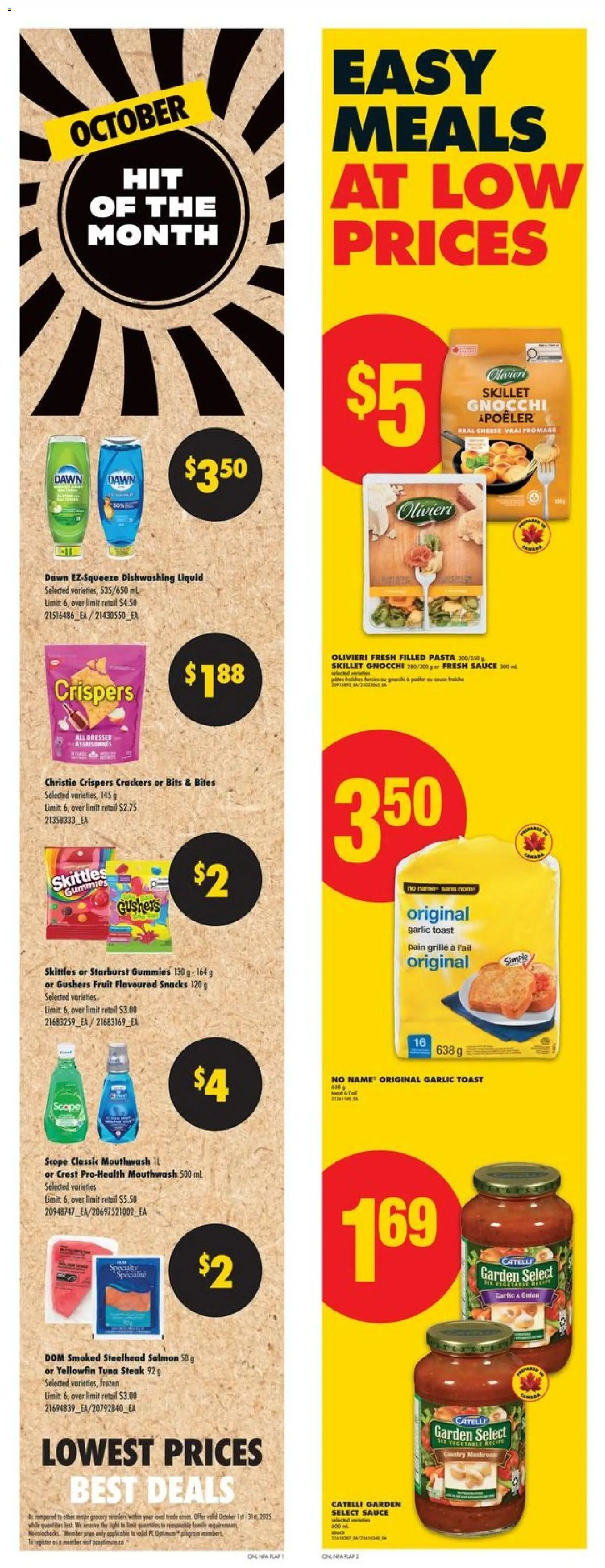 No Frills flyer valid from 23.10.2025 | Page: 6 | Products: Pasta, Mouthwash No Frills flyer valid from 23.10.2025 | Page: 6 | Products: Pasta, Mouthwash