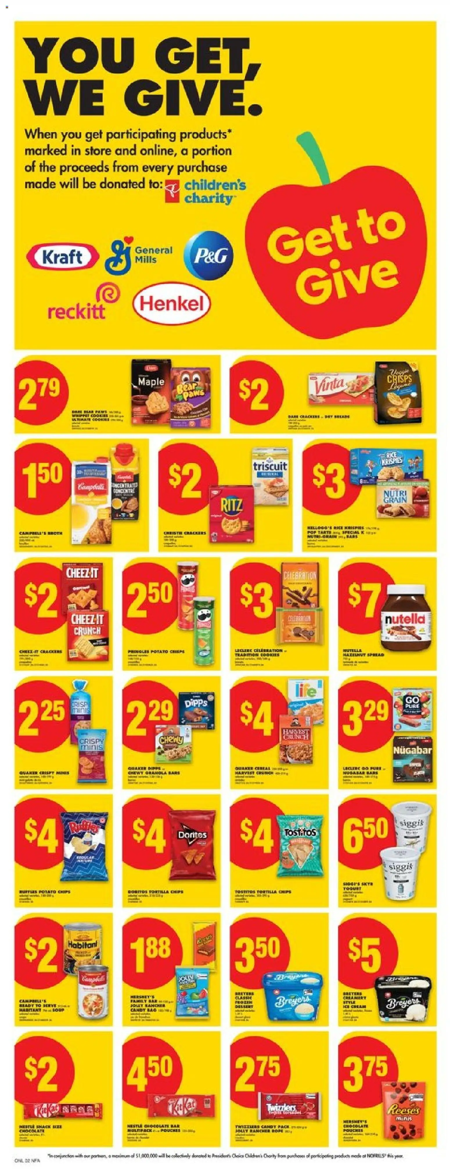 No Frills flyer valid from 23.10.2025 | Page: 8 | Products: Chips, Cream, Bag, Chocolate No Frills flyer valid from 23.10.2025 | Page: 8 | Products: Chips, Cream, Bag, Chocolate