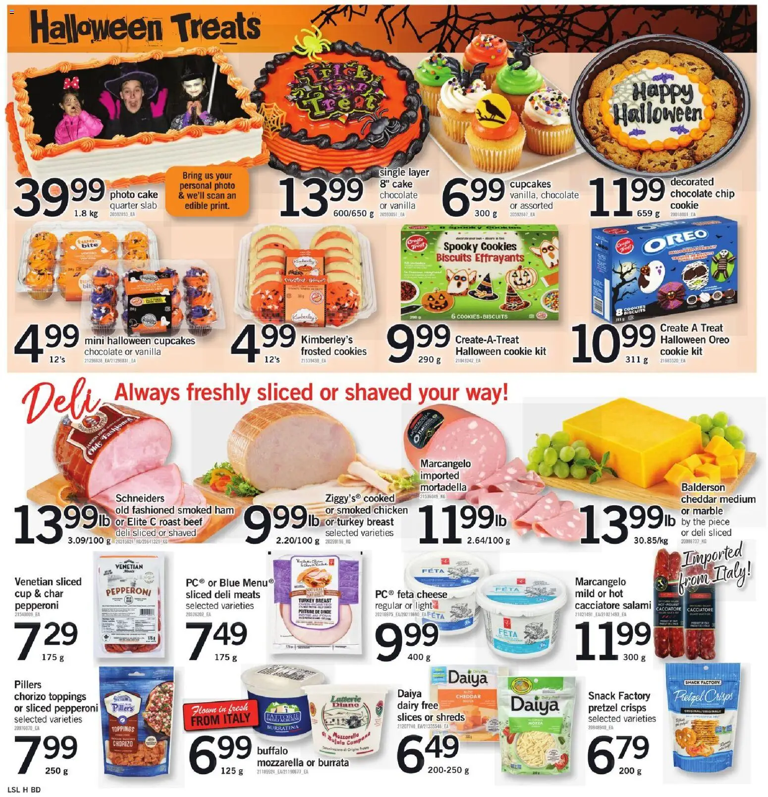 Loblaws flyer valid from 23.10.2025 | Page: 2 | Products: Turkey, Cheese, Salami, Ham Loblaws flyer valid from 23.10.2025 | Page: 2 | Products: Turkey, Cheese, Salami, Ham