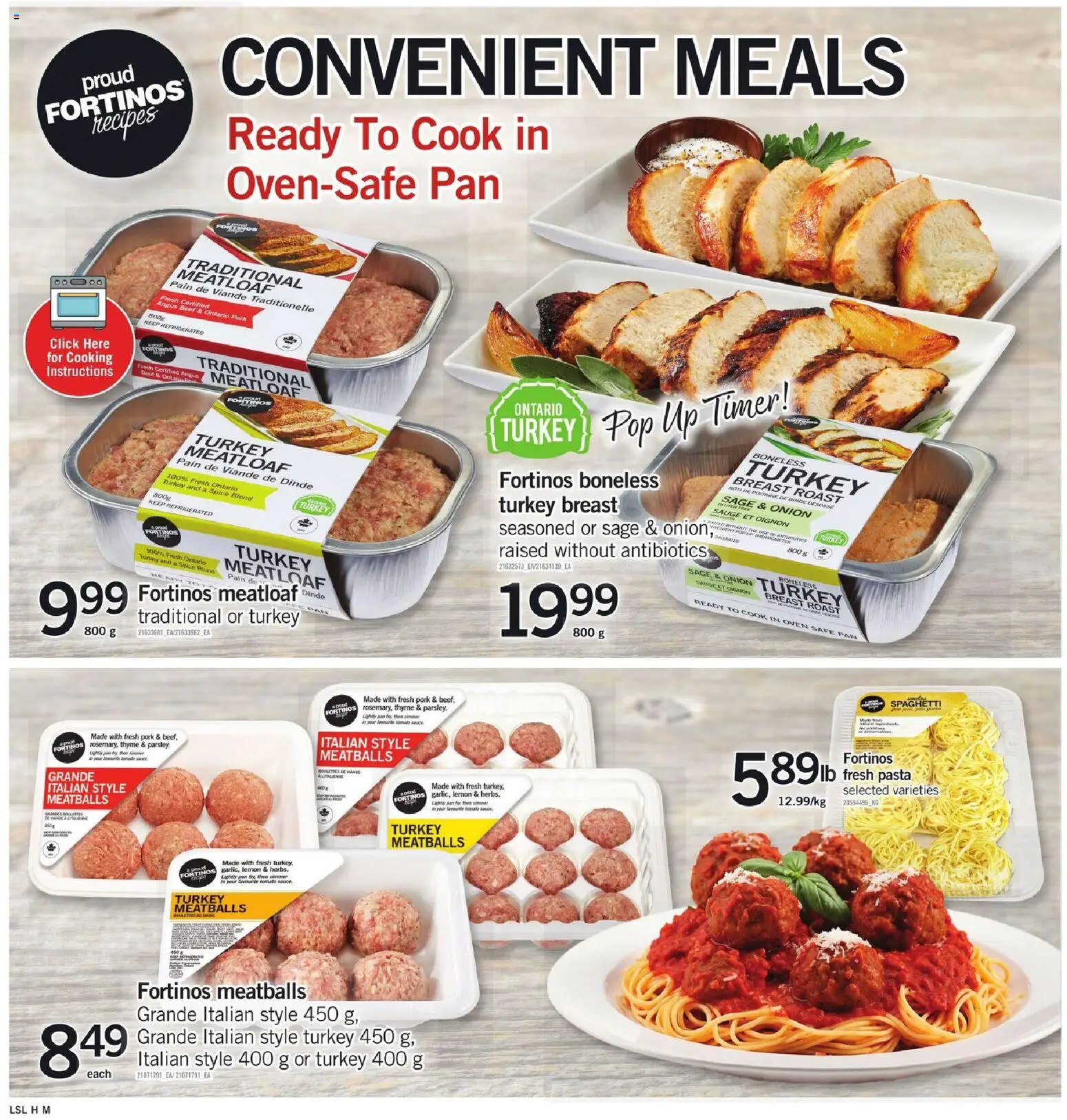 Loblaws flyer valid from 23.10.2025 | Page: 4 | Products: Turkey, Oven, Fan, Pork Loblaws flyer valid from 23.10.2025 | Page: 4 | Products: Turkey, Oven, Fan, Pork