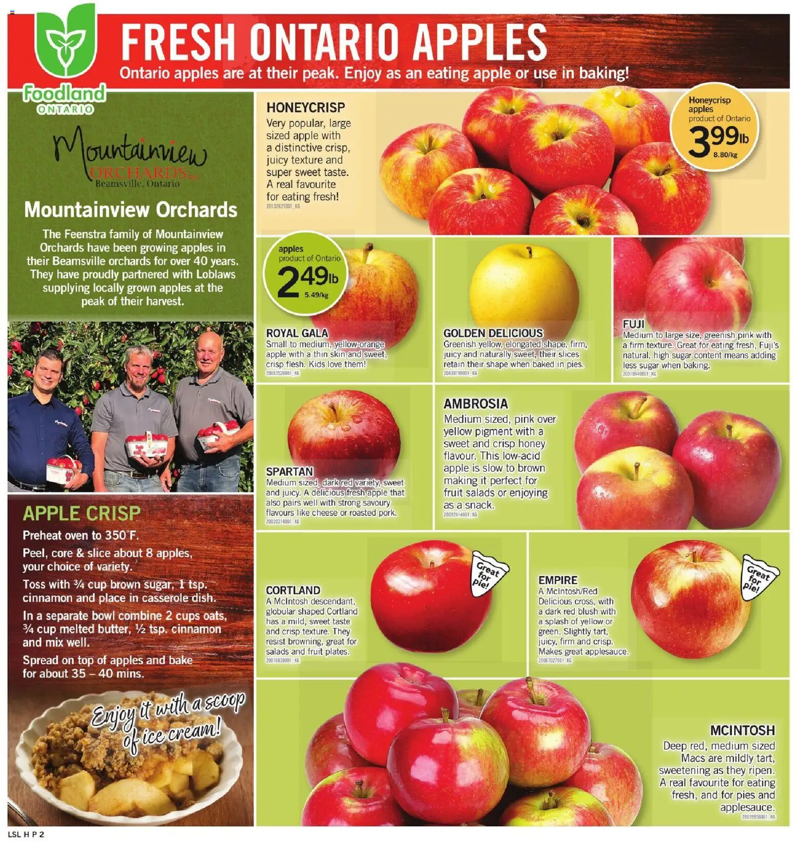 Loblaws flyer valid from 23.10.2025 | Page: 6 | Products: Oven, Blush, Cheese, Apples Loblaws flyer valid from 23.10.2025 | Page: 6 | Products: Oven, Blush, Cheese, Apples