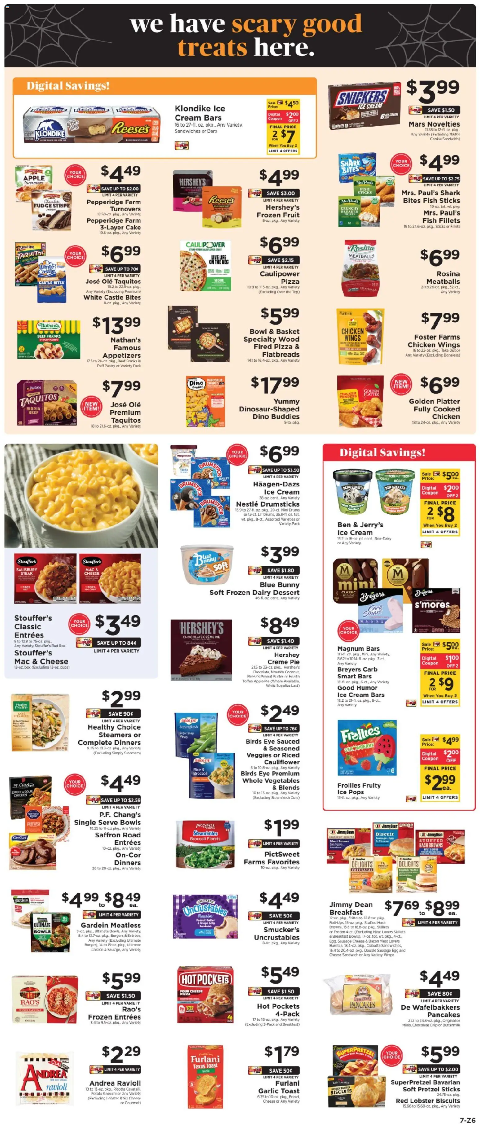 ShopRite Weekly Ad 2 - valid from 26.10.2025 | Page: 9 | Products: Box, Pizza, Ice cream, Vegetables ShopRite Weekly Ad 2 - valid from 26.10.2025 | Page: 9 | Products: Box, Pizza, Ice cream, Vegetables