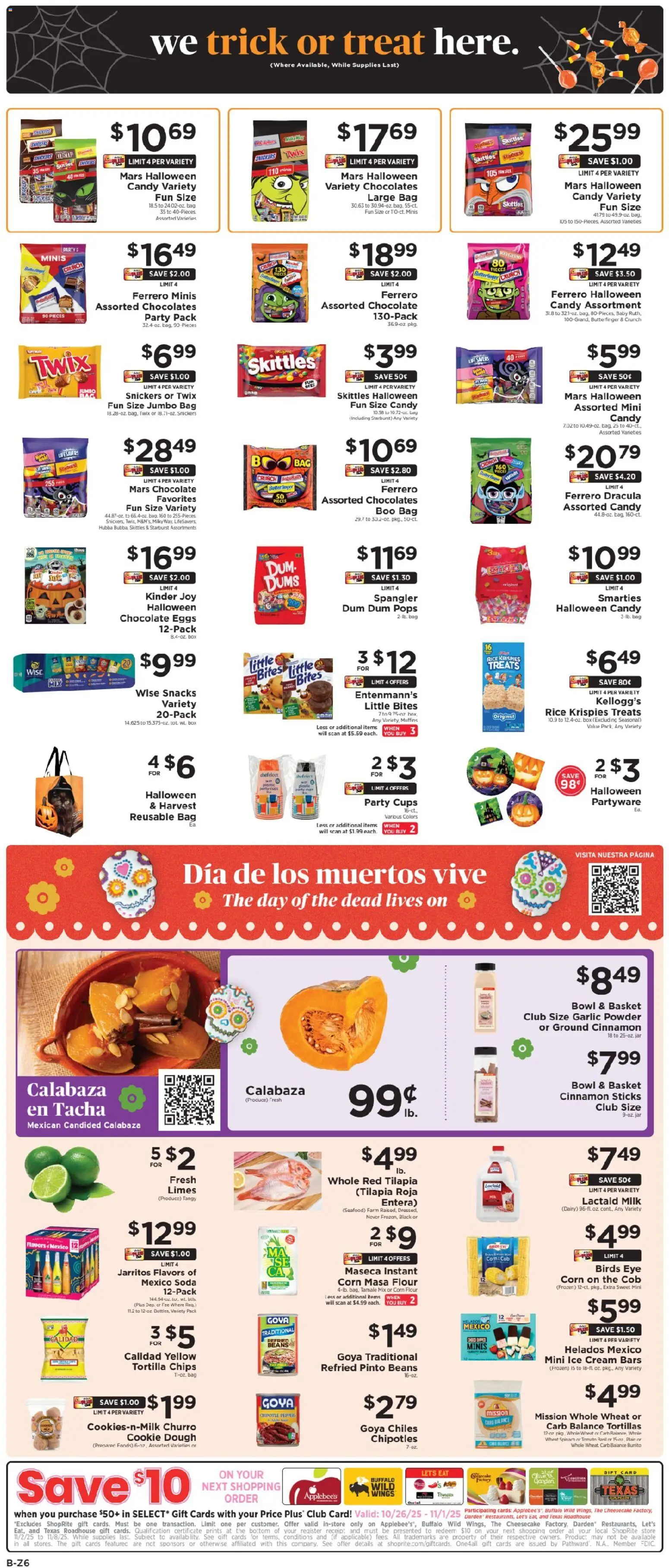 ShopRite Weekly Ad 2 - valid from 26.10.2025 | Page: 13 | Products: Box, Chocolate, Chips, Seafood ShopRite Weekly Ad 2 - valid from 26.10.2025 | Page: 13 | Products: Box, Chocolate, Chips, Seafood