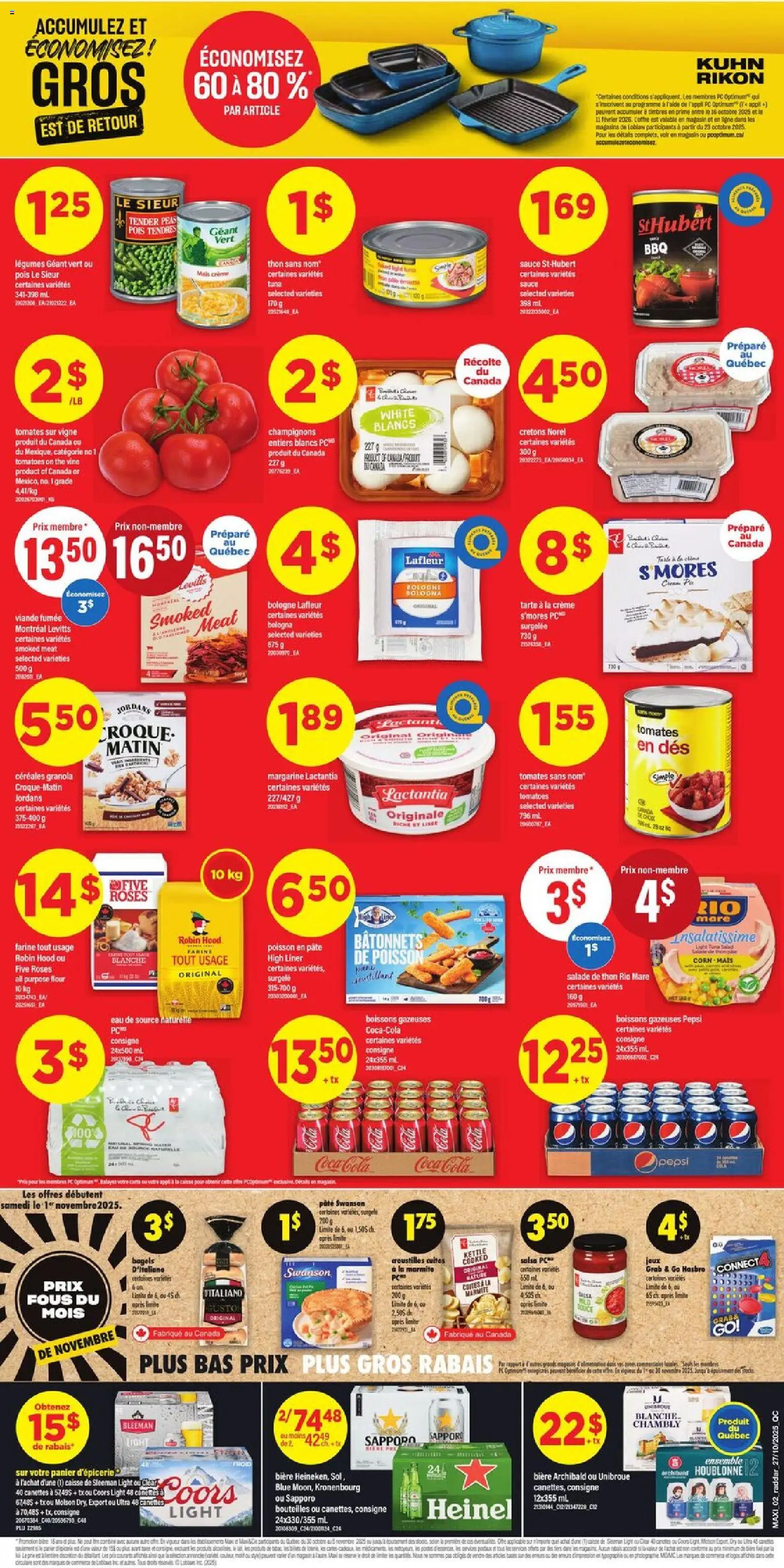 Maxi flyer valid from 30.10.2025 | Page: 2 | Products: Salad, PC, Tomatoes Maxi flyer valid from 30.10.2025 | Page: 2 | Products: Salad, PC, Tomatoes