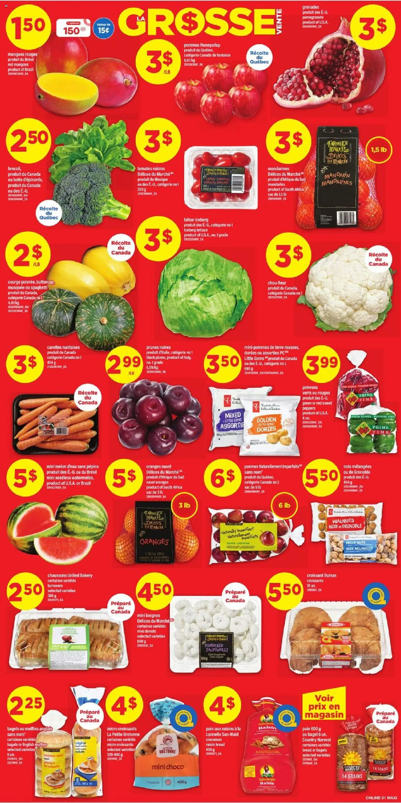 Maxi flyer valid from 30.10.2025 | Page: 5 | Products: Nuts, Bakery, Bread, Oranges Maxi flyer valid from 30.10.2025 | Page: 5 | Products: Nuts, Bakery, Bread, Oranges