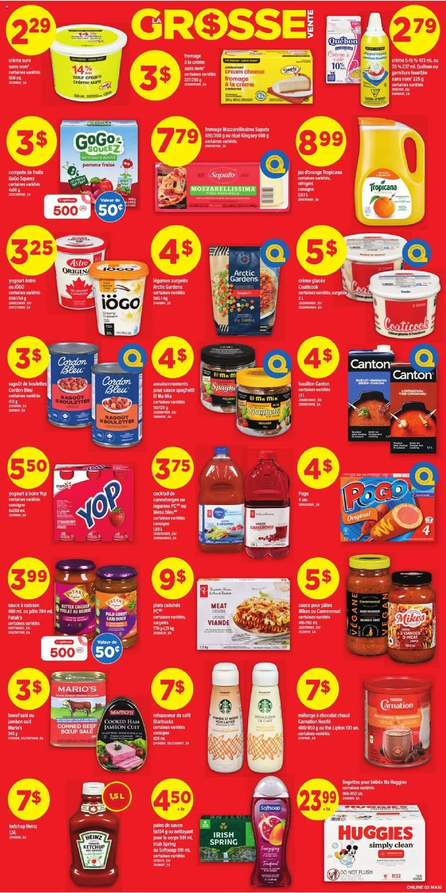 Maxi flyer valid from 30.10.2025 | Page: 7 | Products: Sour cream, Cream, PC, Cheese Maxi flyer valid from 30.10.2025 | Page: 7 | Products: Sour cream, Cream, PC, Cheese