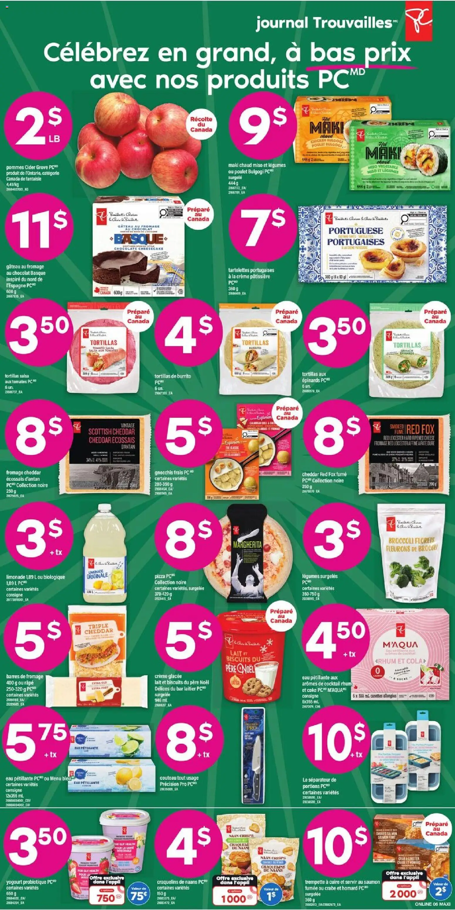 Maxi flyer valid from 30.10.2025 | Page: 10 | Products: PC, Chocolate, Pizza, Chicken Maxi flyer valid from 30.10.2025 | Page: 10 | Products: PC, Chocolate, Pizza, Chicken