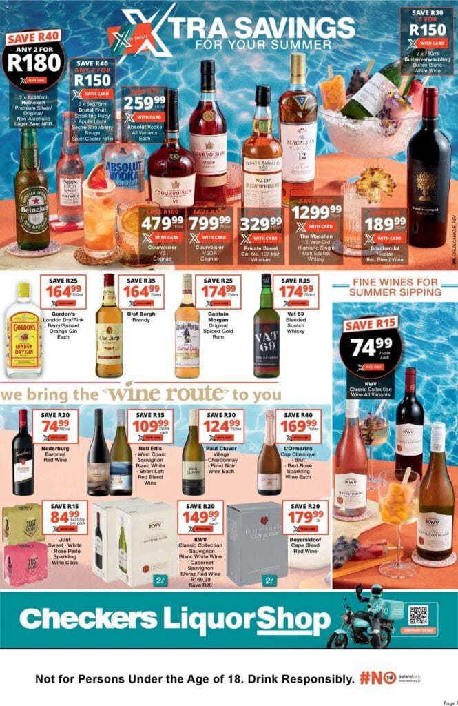 Checkers Gauteng – Xtra LiquorShop Specials (24/10/2025 – 09/11/2025) → Online Catalogue