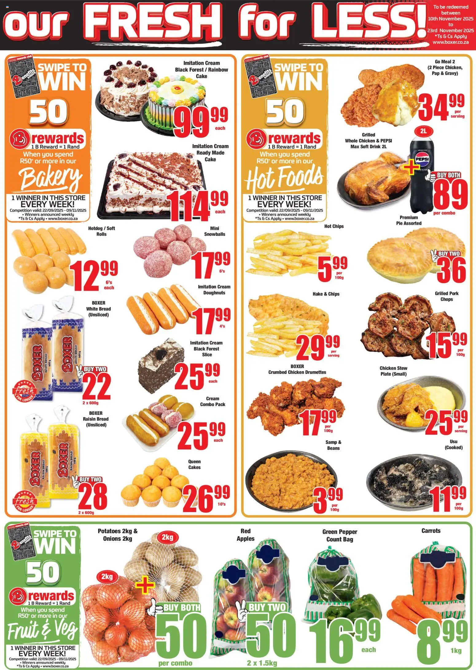 New Boxer catalogue – valid from 23.10.2025 | Page: 3 | Products: Pork, Apples, Gravy, Pepper New Boxer catalogue – valid from 23.10.2025 | Page: 3 | Products: Pork, Apples, Gravy, Pepper