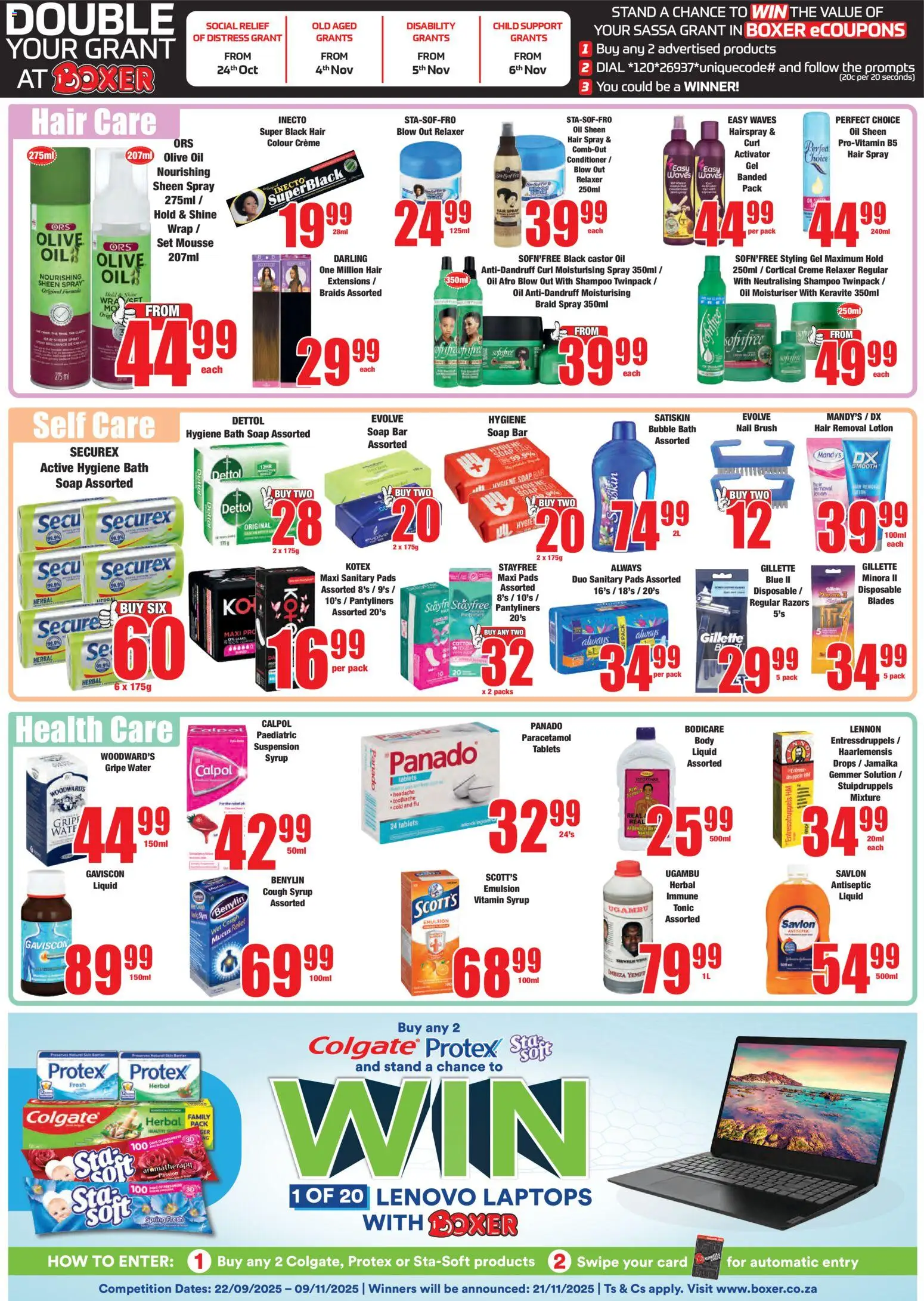 New Boxer catalogue – valid from 23.10.2025 | Page: 11 | Products: Dates, Cough syrup, Braids, Brush New Boxer catalogue – valid from 23.10.2025 | Page: 11 | Products: Dates, Cough syrup, Braids, Brush