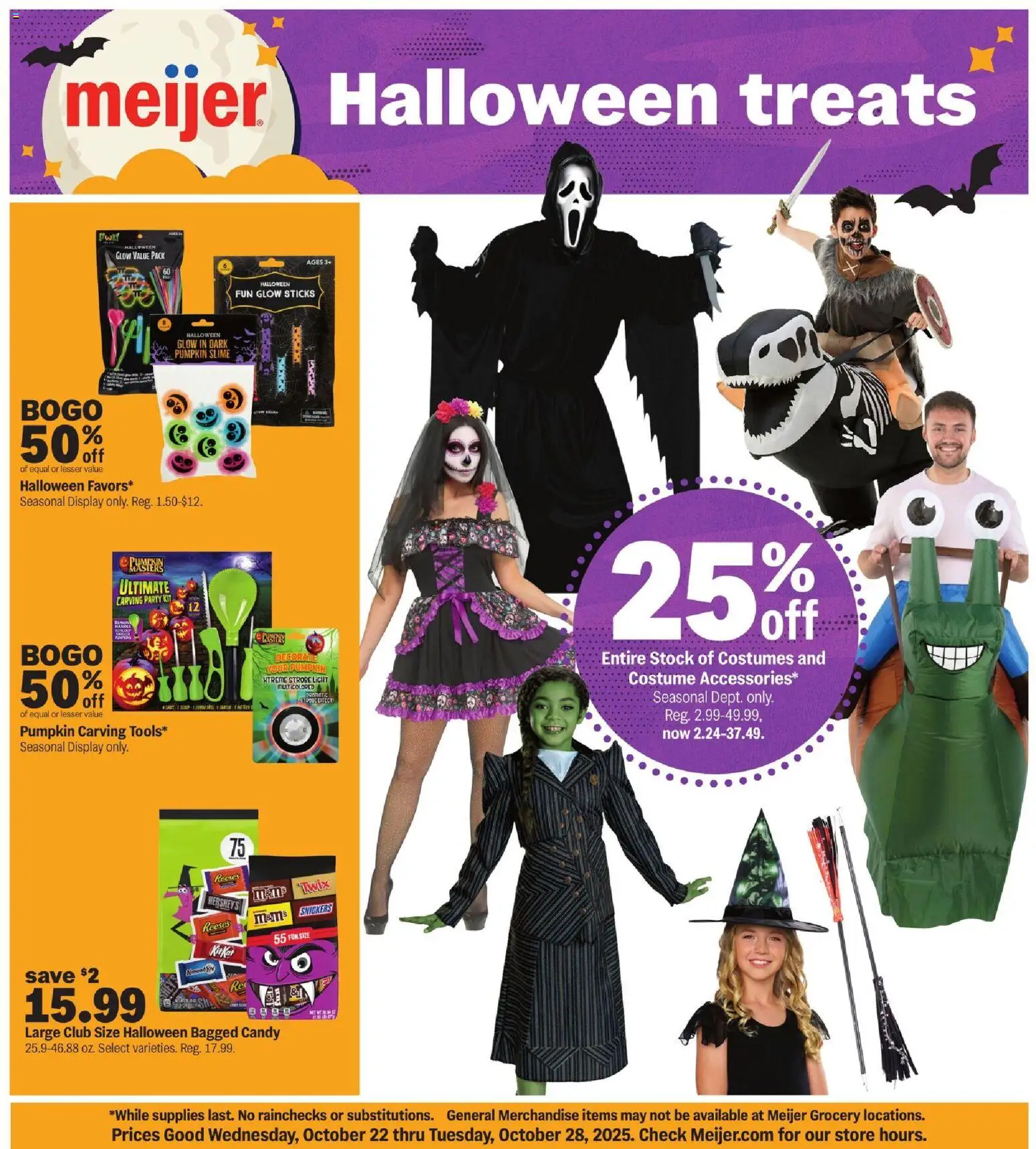 Meijer Halloween treats - valid from 22.10.2025 | Page: 1 | Products: Pumpkin Meijer Halloween treats - valid from 22.10.2025 | Page: 1 | Products: Pumpkin