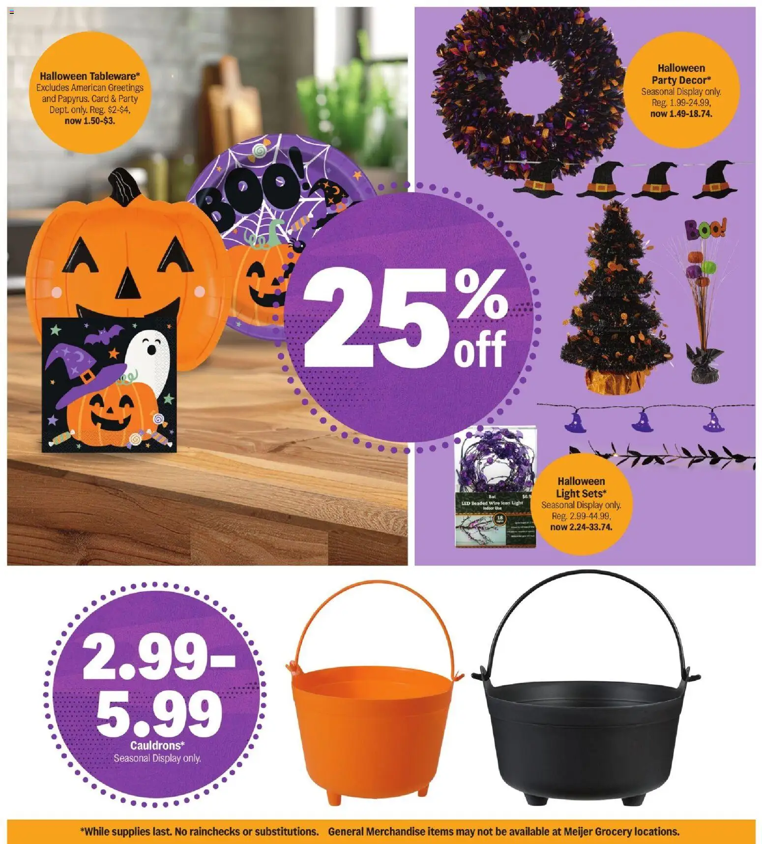 Meijer Halloween treats - valid from 22.10.2025 | Page: 3 | Products: Wire Meijer Halloween treats - valid from 22.10.2025 | Page: 3 | Products: Wire