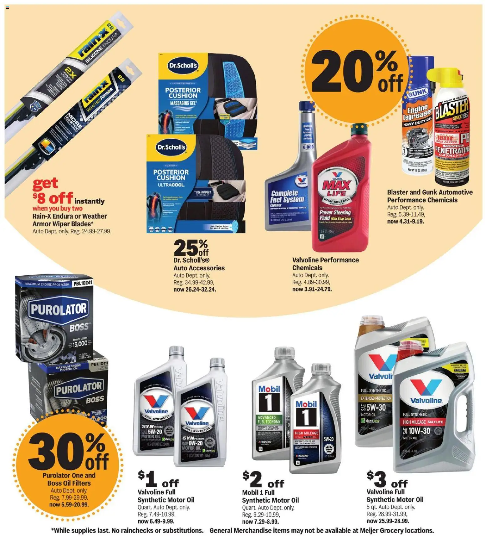 Meijer Halloween treats - valid from 22.10.2025 | Page: 6 | Products: Oil, Steering, Wiper, Motor Oil Meijer Halloween treats - valid from 22.10.2025 | Page: 6 | Products: Oil, Steering, Wiper, Motor Oil