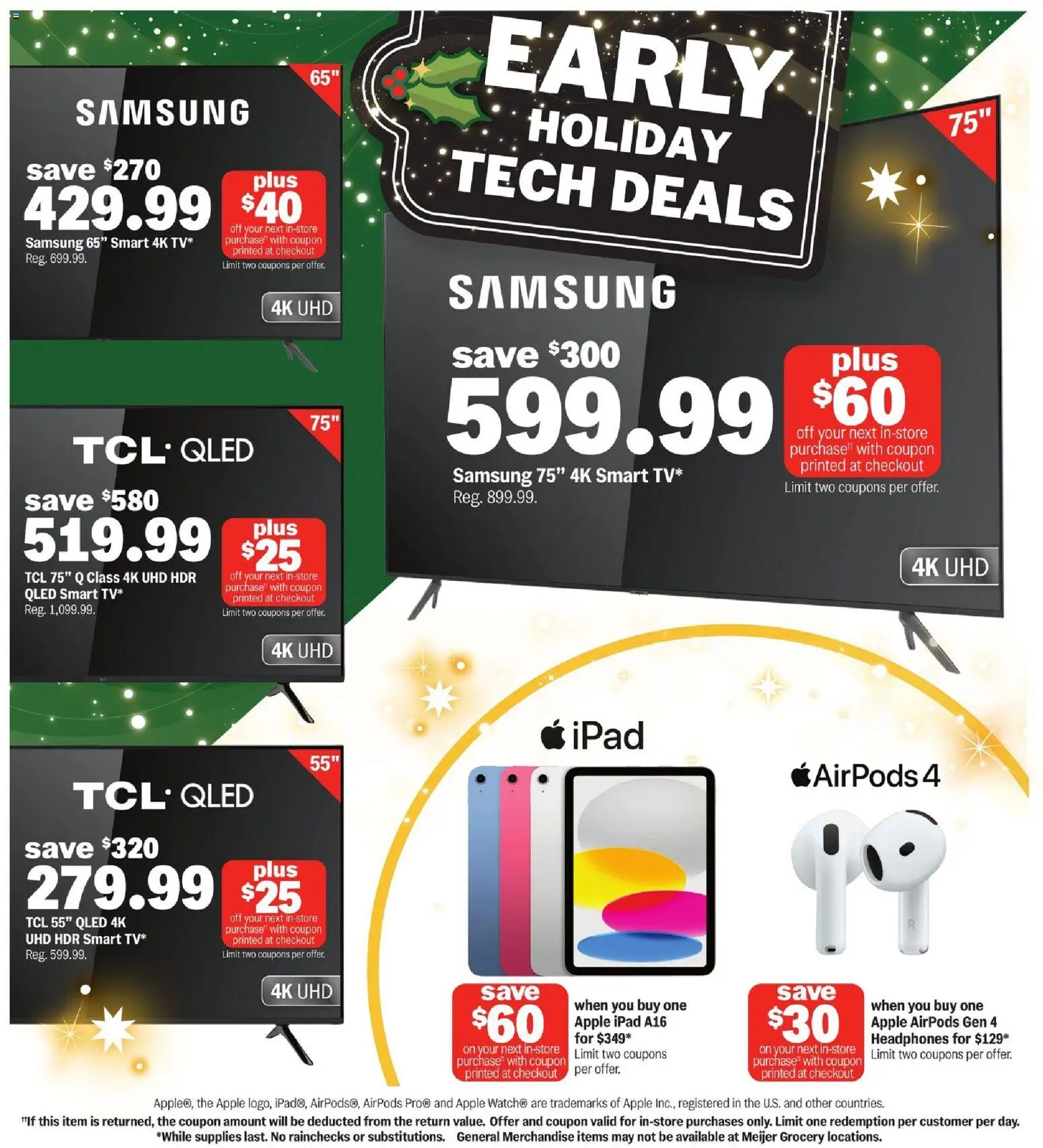 Meijer Halloween treats - valid from 22.10.2025 | Page: 11 | Products: Headphones, Ipad Meijer Halloween treats - valid from 22.10.2025 | Page: 11 | Products: Headphones, Ipad
