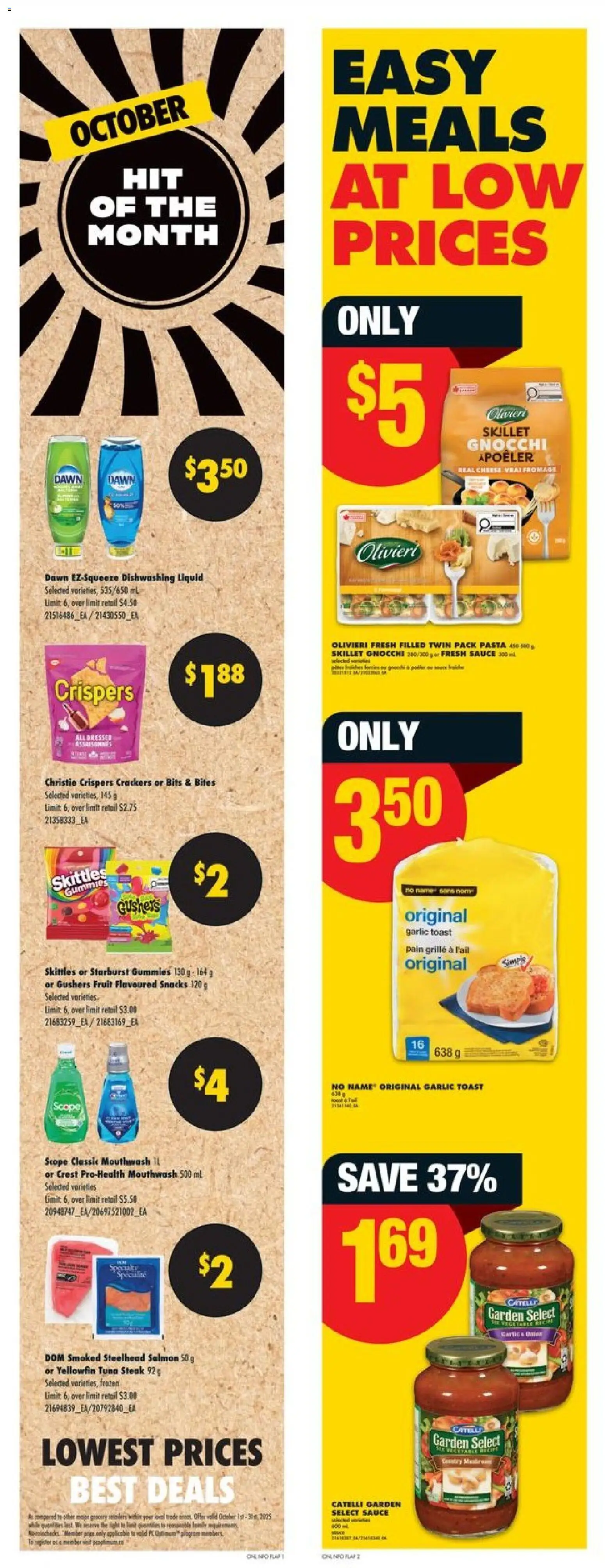 No Frills flyer valid from 23.10.2025 | Page: 8 | Products: Pasta, Soap, Mouthwash No Frills flyer valid from 23.10.2025 | Page: 8 | Products: Pasta, Soap, Mouthwash