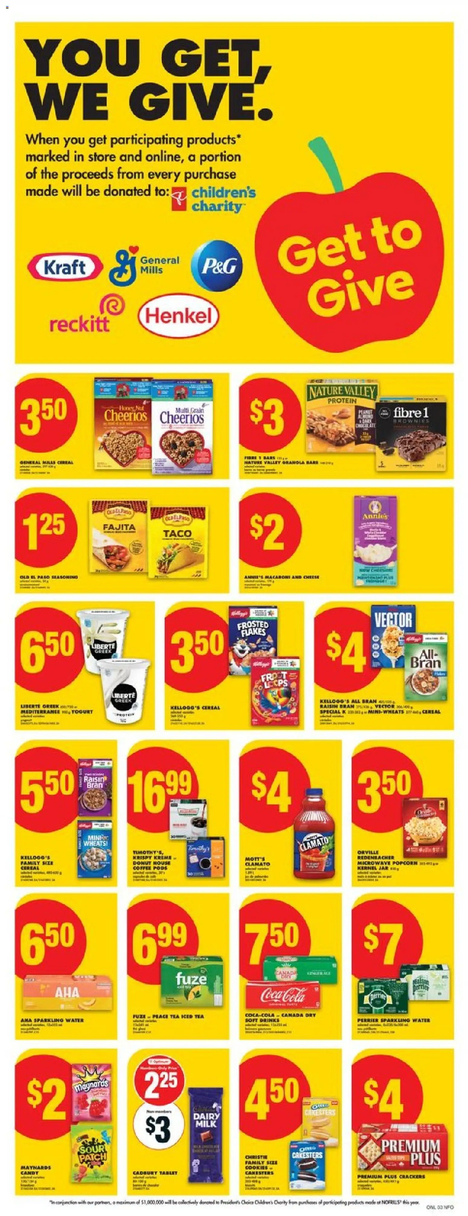 No Frills flyer valid from 23.10.2025 | Page: 9 | Products: Tea, Cookies, Milk, Cheese No Frills flyer valid from 23.10.2025 | Page: 9 | Products: Tea, Cookies, Milk, Cheese