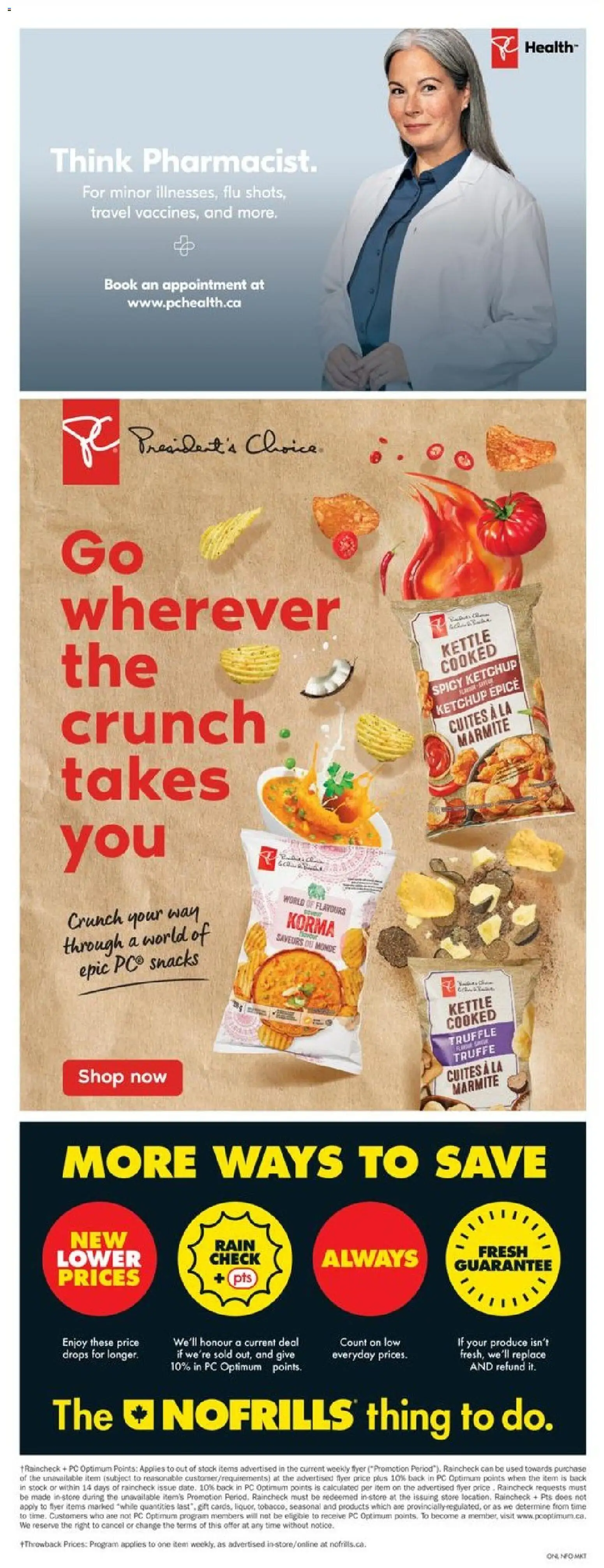 No Frills flyer valid from 23.10.2025 | Page: 16 | Products: Chips, Ketchup, PC, Kettle No Frills flyer valid from 23.10.2025 | Page: 16 | Products: Chips, Ketchup, PC, Kettle