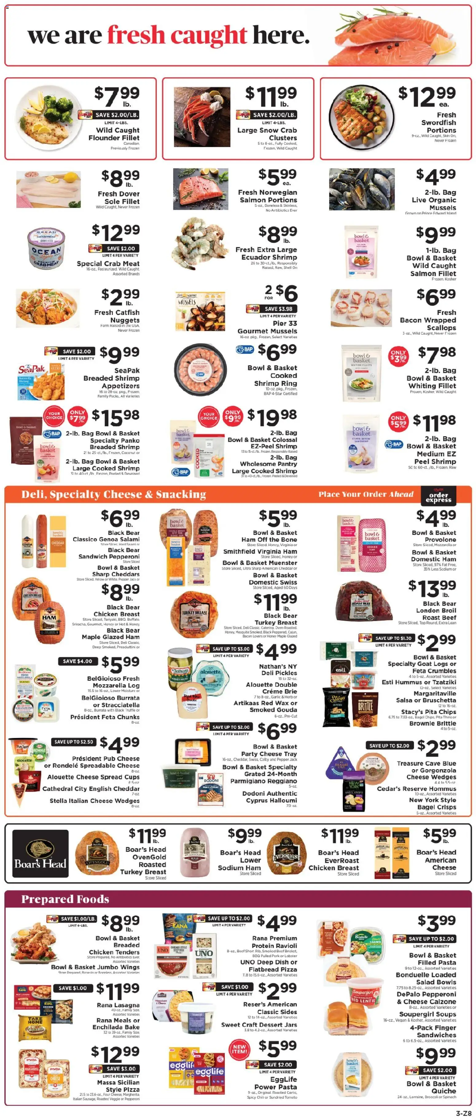 ShopRite Weekly Ad - valid from 24.10.2025 | Page: 5 | Products: Broccoli, Cheese, Salad, Garlic ShopRite Weekly Ad - valid from 24.10.2025 | Page: 5 | Products: Broccoli, Cheese, Salad, Garlic