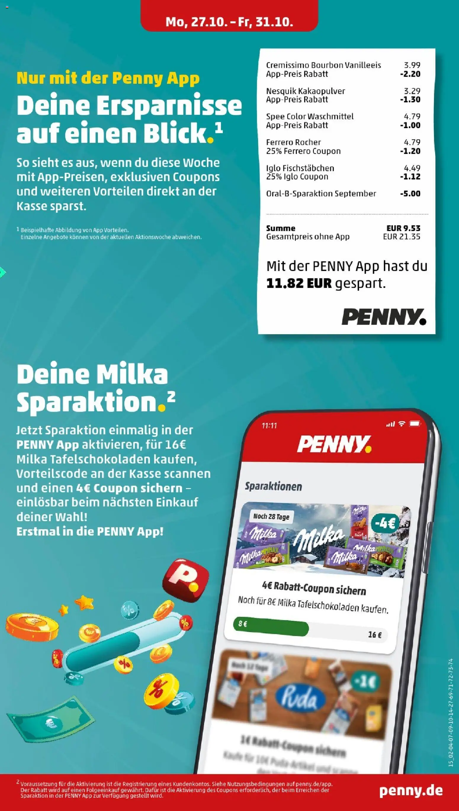 Penny - Baden-Württemberg – gültig ab 27.10.2025 | Seite: 17 | Produkte: Nesquik, Cremissimo, Iglo, Spee Penny - Baden-Württemberg – gültig ab 27.10.2025 | Seite: 17 | Produkte: Nesquik, Cremissimo, Iglo, Spee
