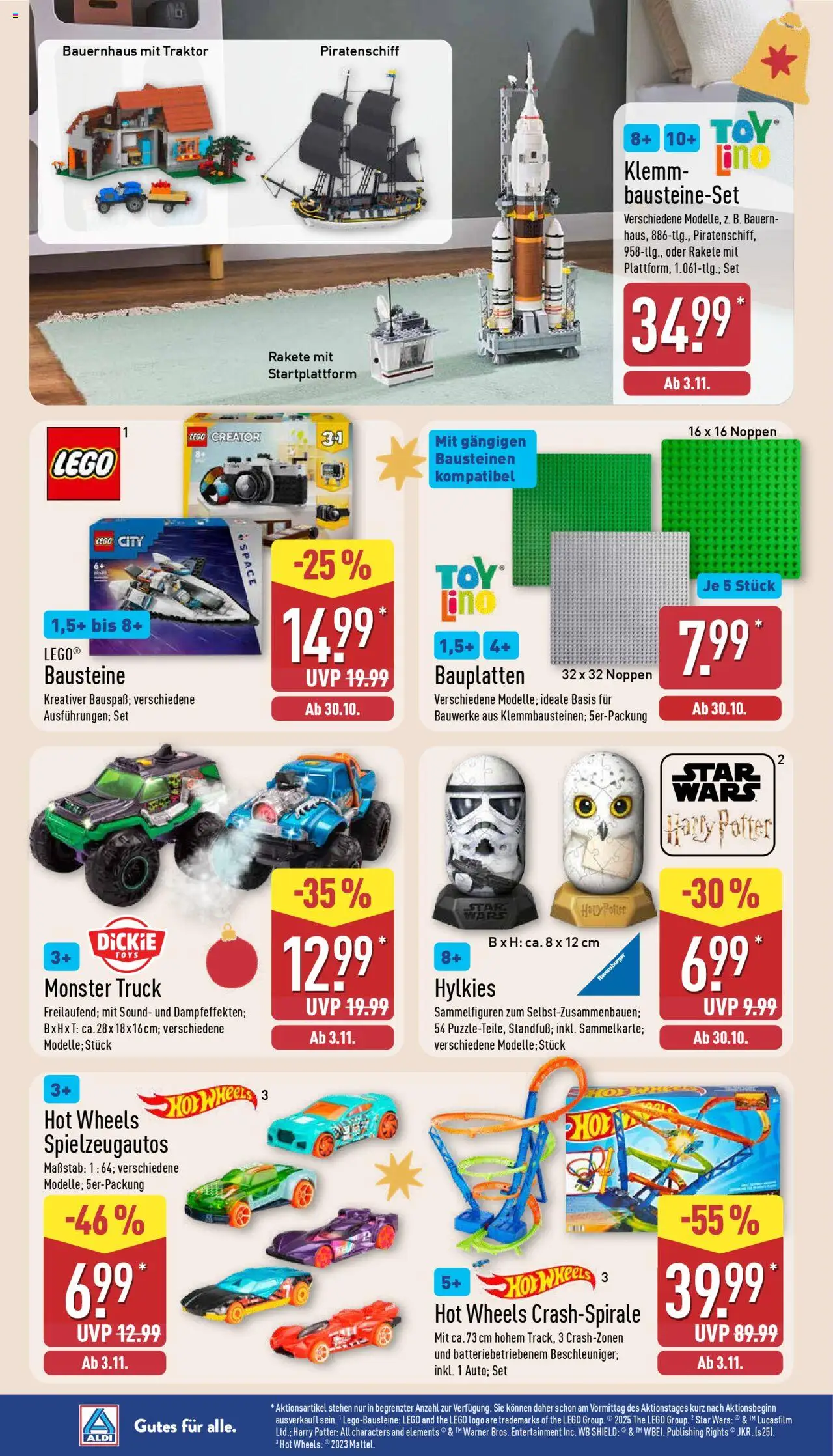 Aldi Spielzeug – gültig ab 30.10.2025 | Seite: 4 | Produkte: Monster