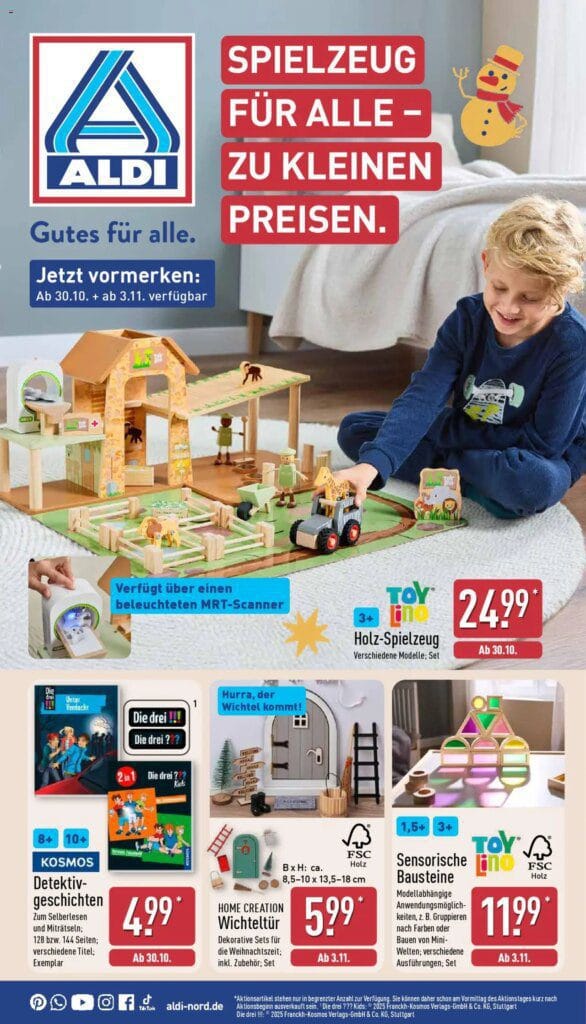 Aldi Spielzeug (ab 30.10.2025) » Angebote Online 1 Aldi Spielzeug (ab 30.10.2025) » Angebote Online